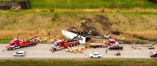 Accident sur l’A30 : un des conducteurs serait sorti de son véhicule pour ramasser un animal