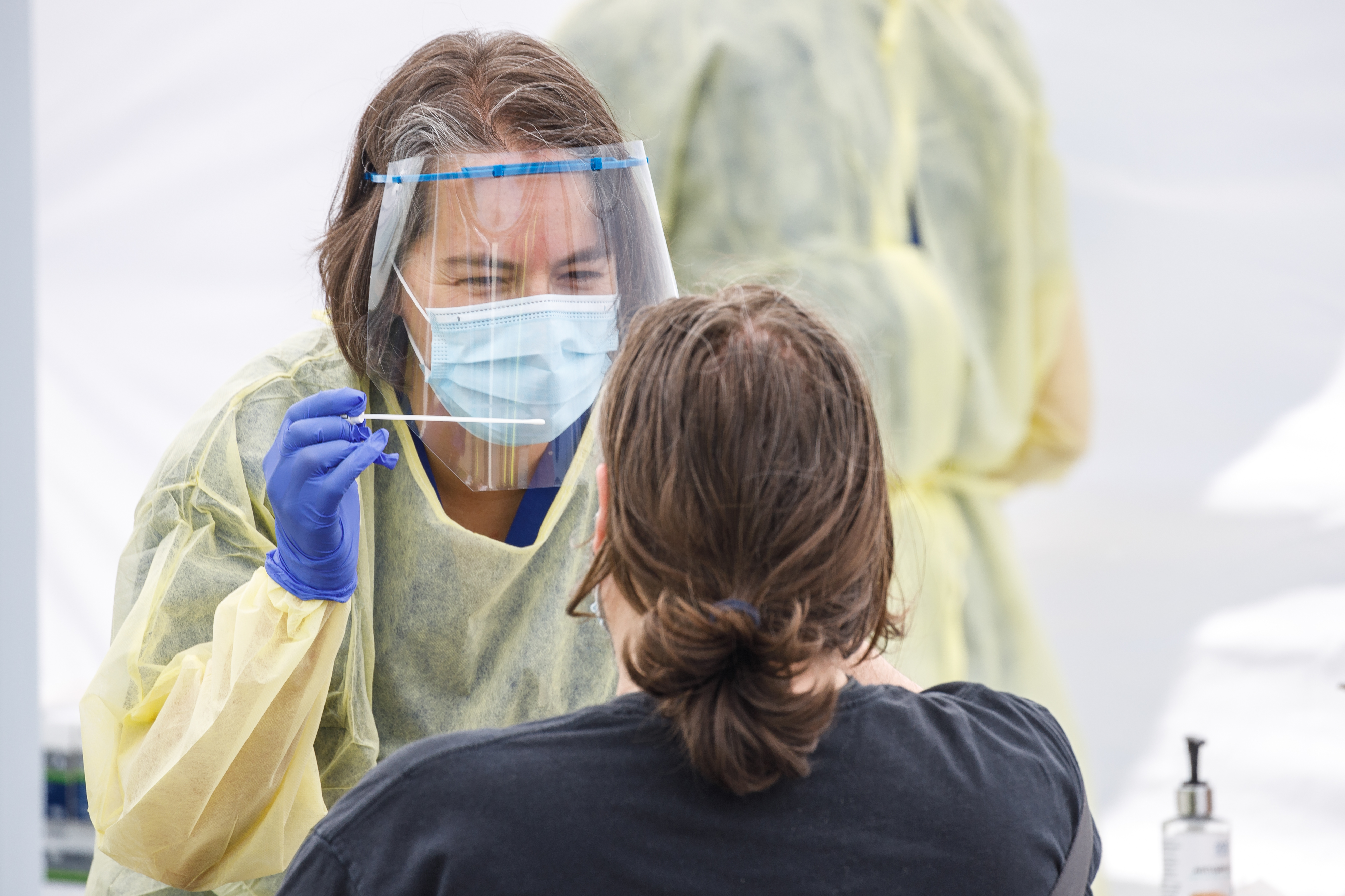 VIDÉO – Le dépistage avance à bon rythme à l’unité mobile de Longueuil