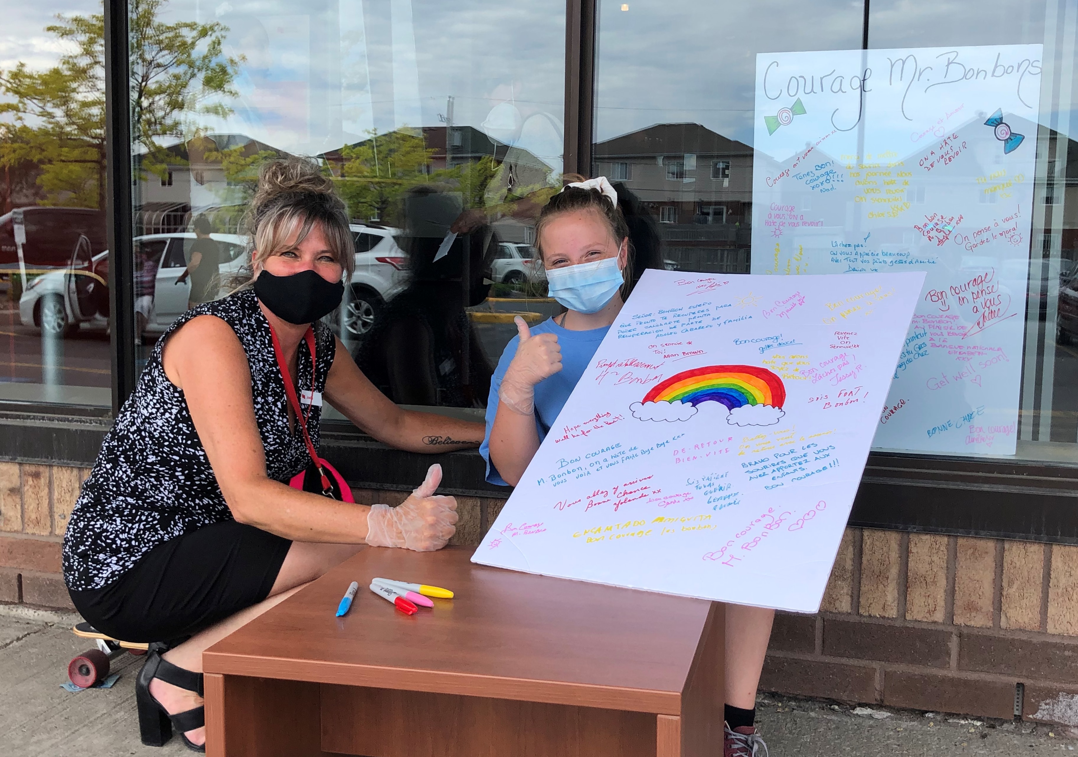 Elle récolte des signatures pour «faire sourire» Monsieur Bonbon