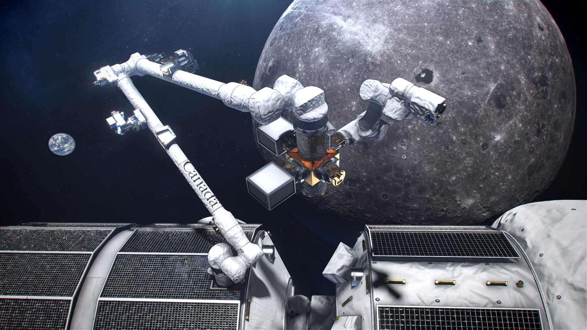 La société MDA choisie pour construire le Canadarm3 de la station Gateway