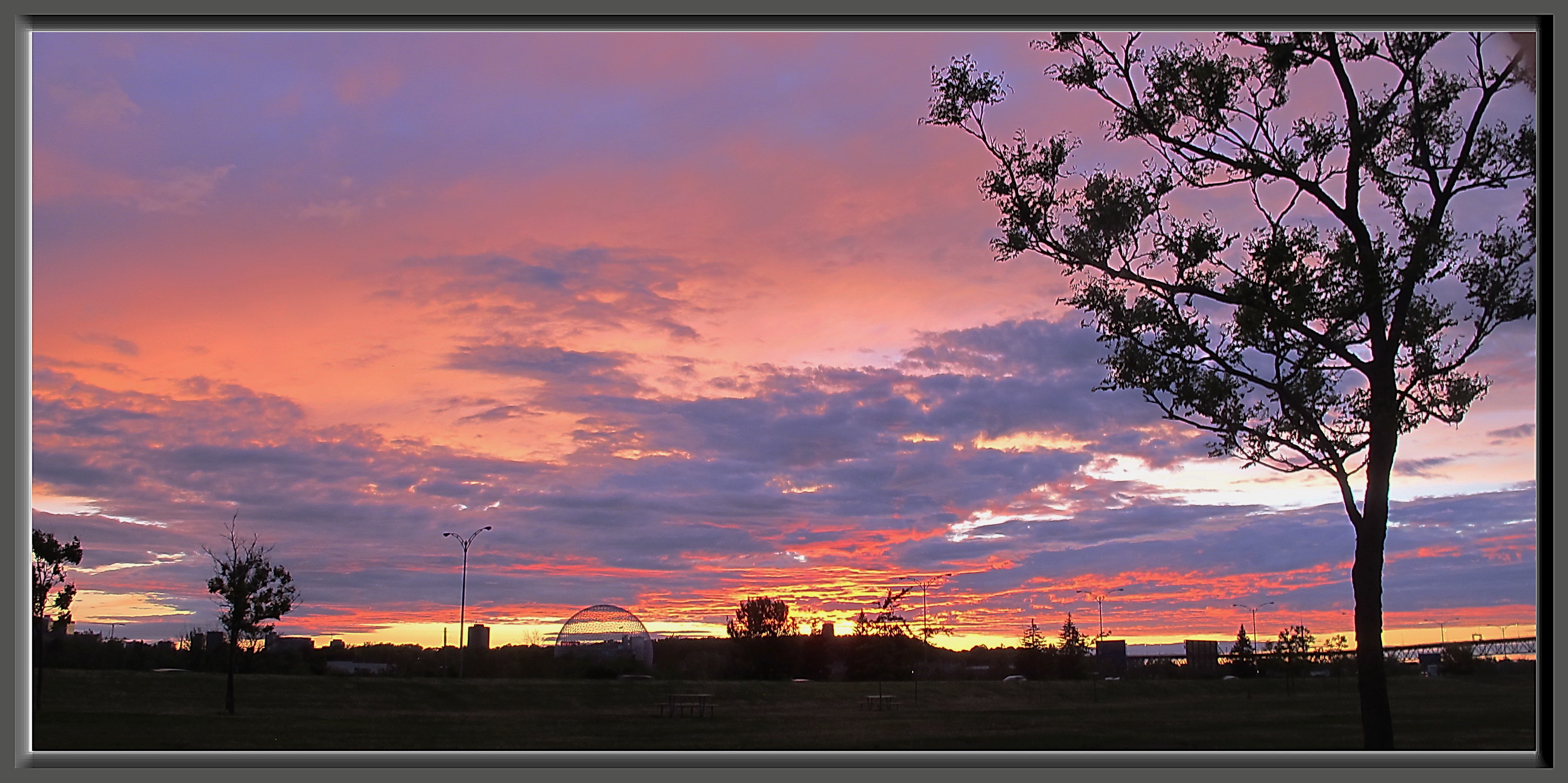 Photo de la semaine: un soir de pandémie