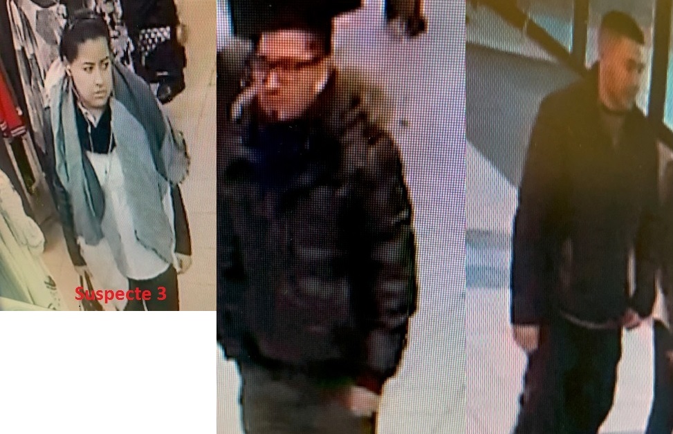 Trois suspects d’un important vol de bijoux toujours recherchés