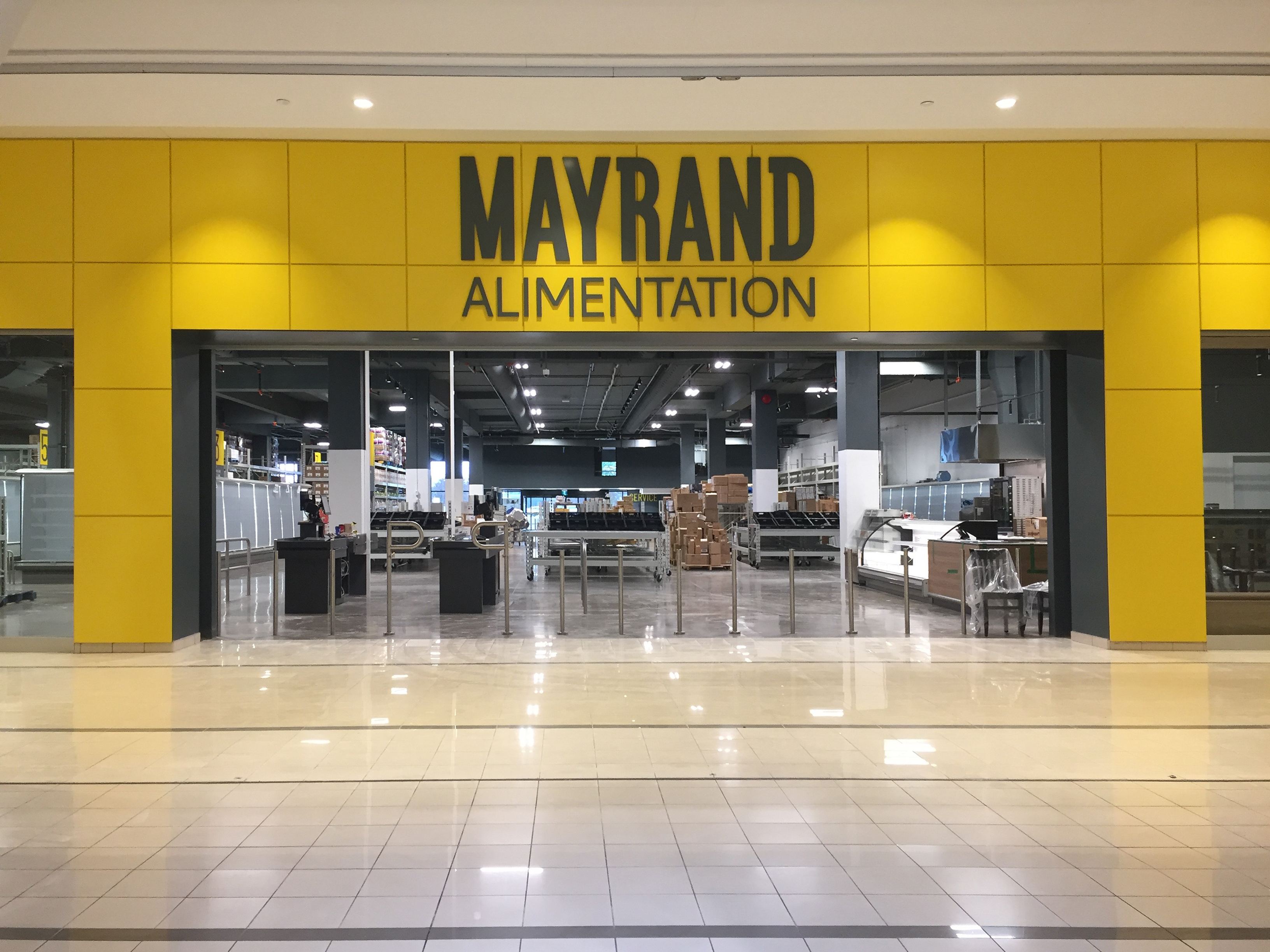Mayrand Alimentation ouvrira ses portes au Mail Champlain