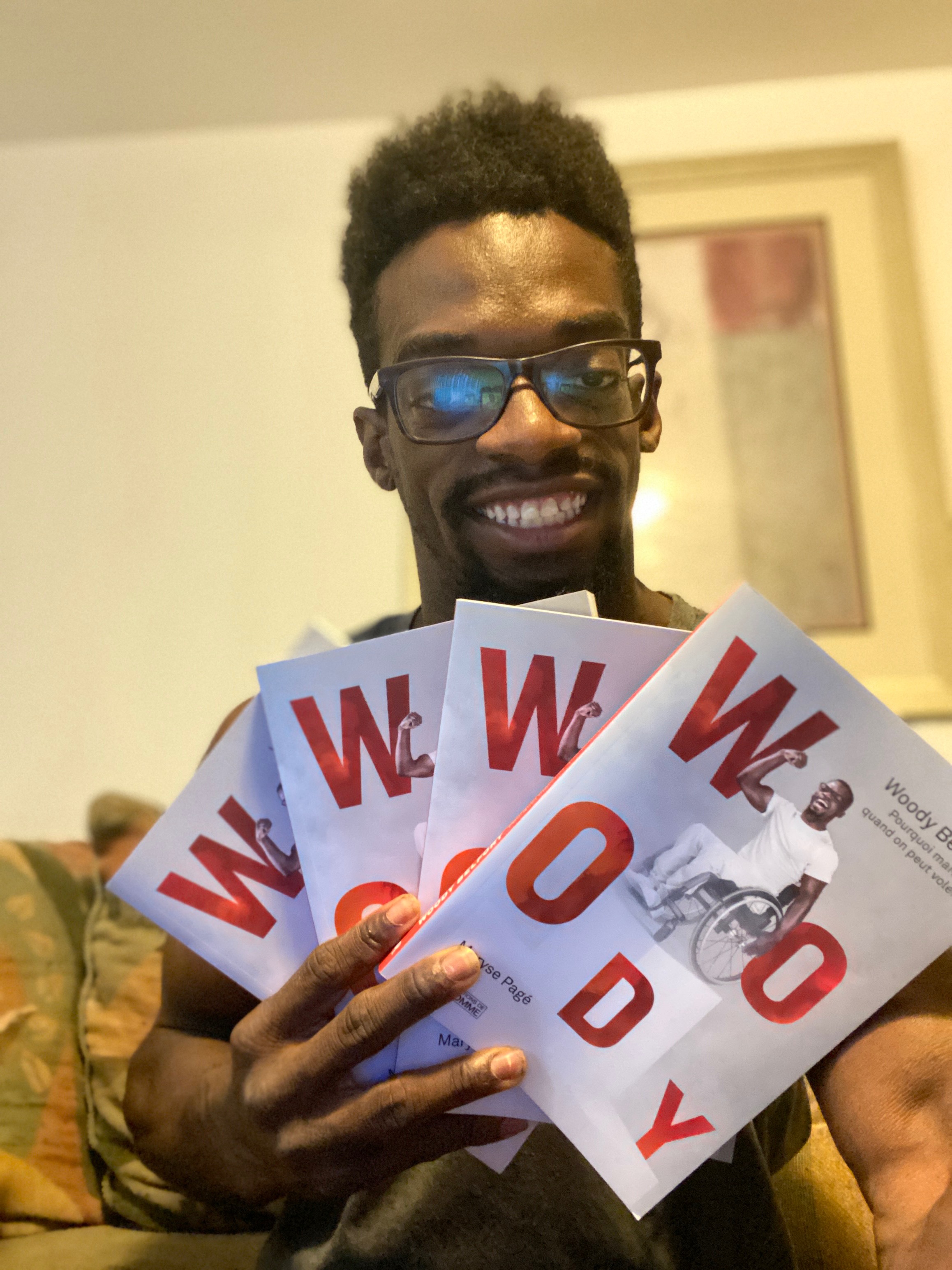 Woody Belfort lance son livre Pourquoi marcher quand on peut voler?