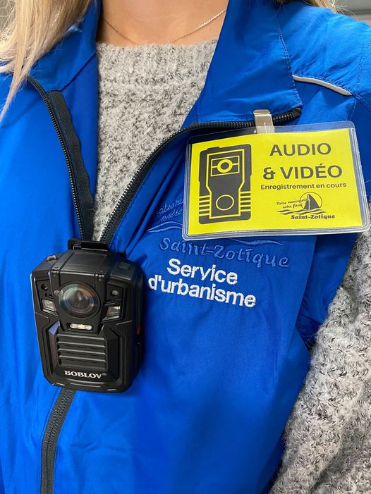 Des caméras corporelles pour des employés municipaux