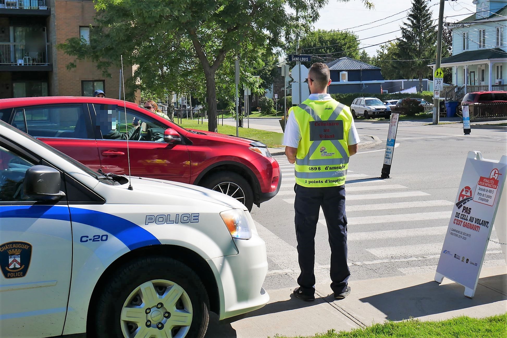 Distraction 2020 : opération concertée des policiers de la province