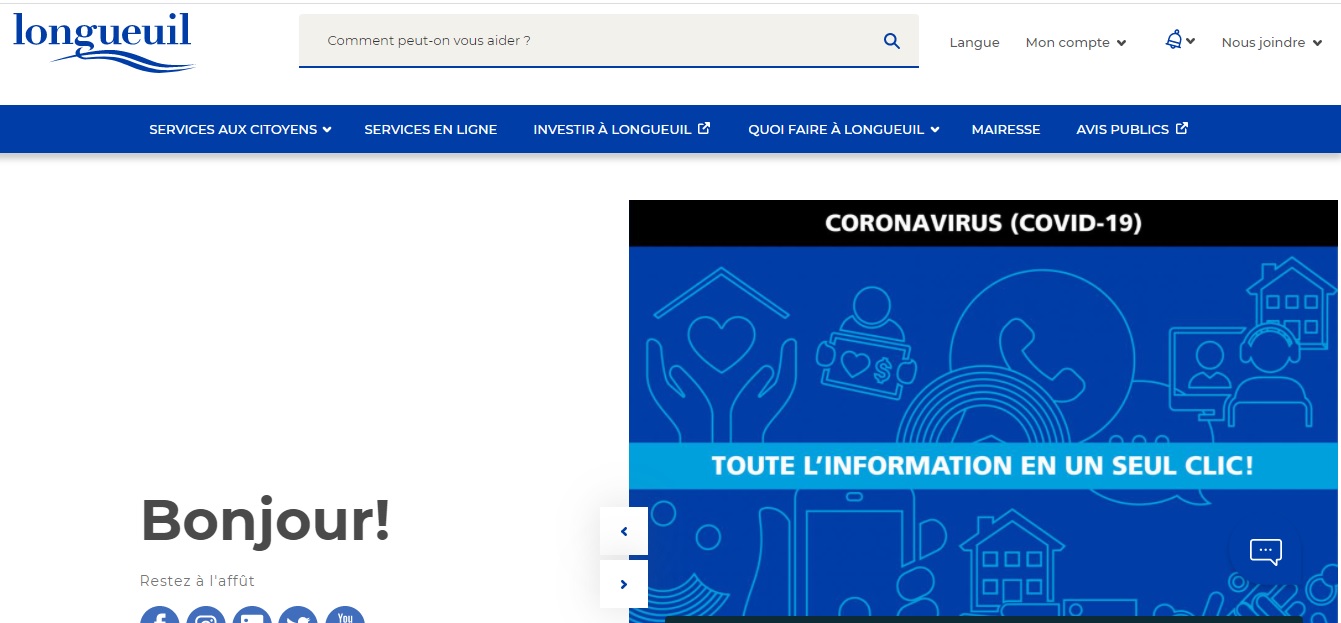 Nouveau site Web de Longueuil: des lacunes en matière d’accessibilité aux personnes handicapées