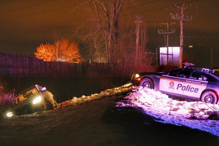 VIDÉO – Une poursuite policière se termine sur la Rive-Sud