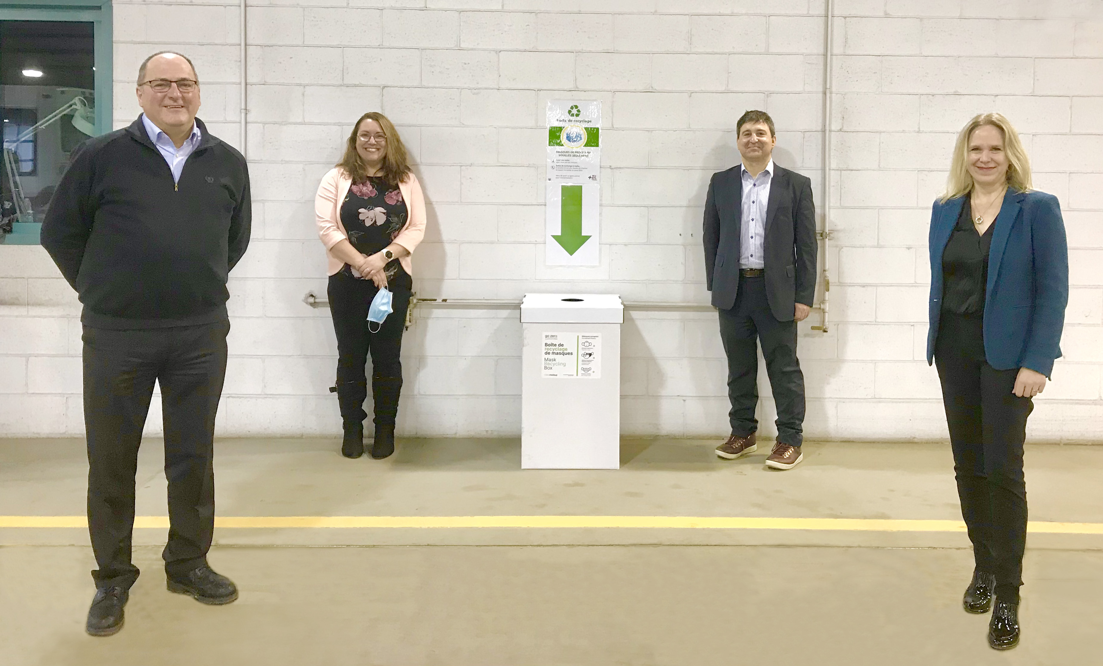 Le Réseau de transport de Longueuil recycle ses masques à usage unique