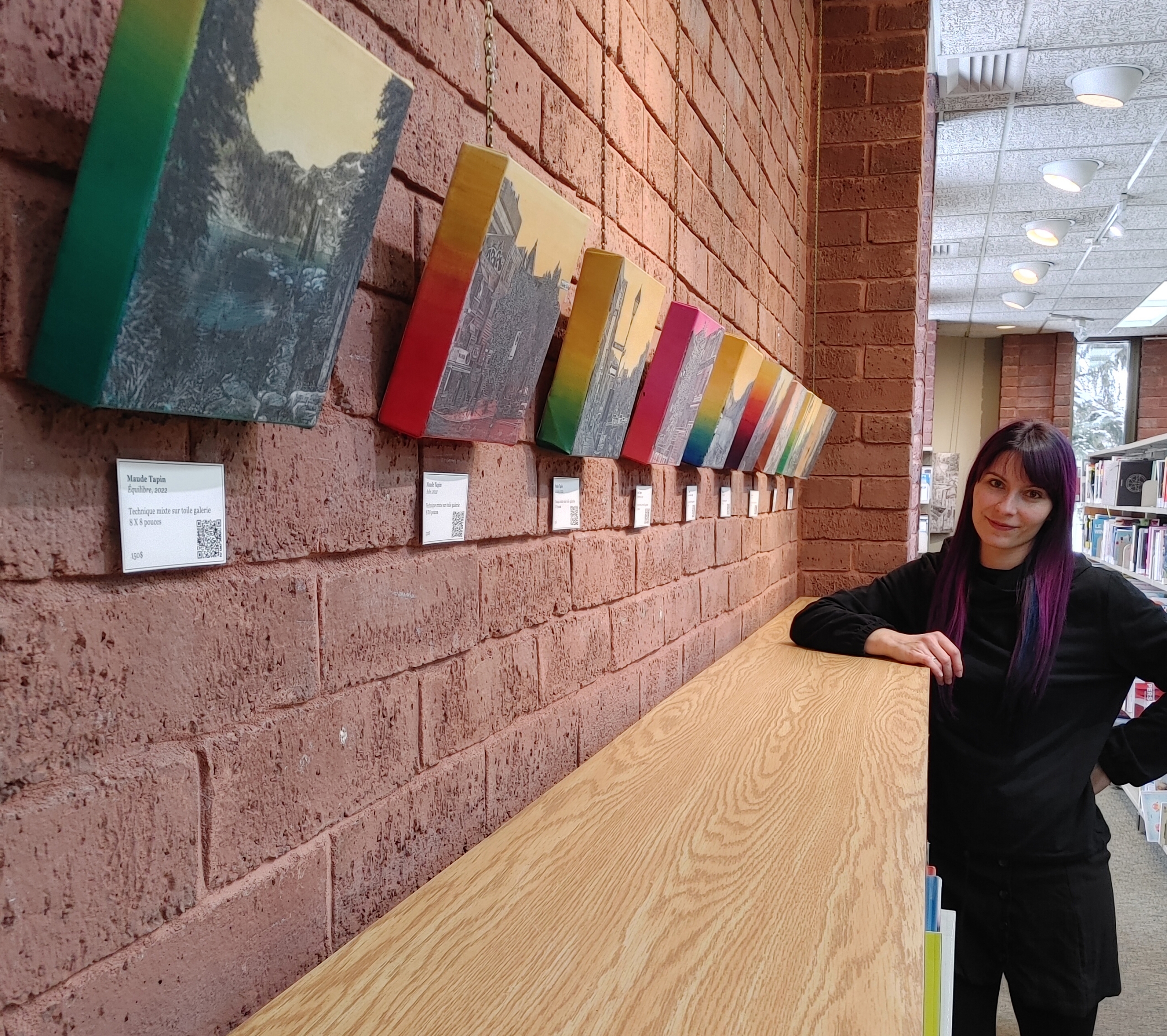 Des artistes à l’œuvre dans deux bibliothèques de Longueuil… et ailleurs