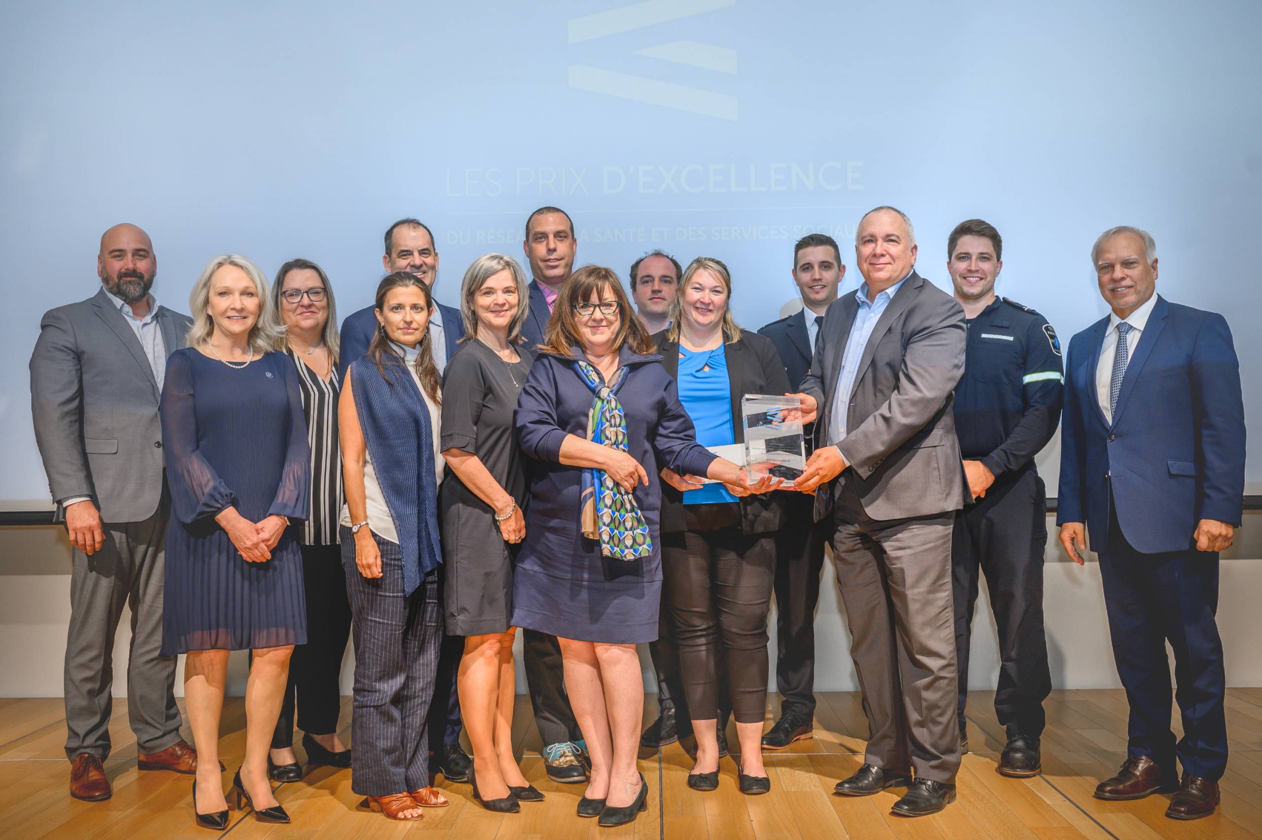 Prix d’excellence décerné au projet de paramédecine du CISSS de la Montérégie-Centre
