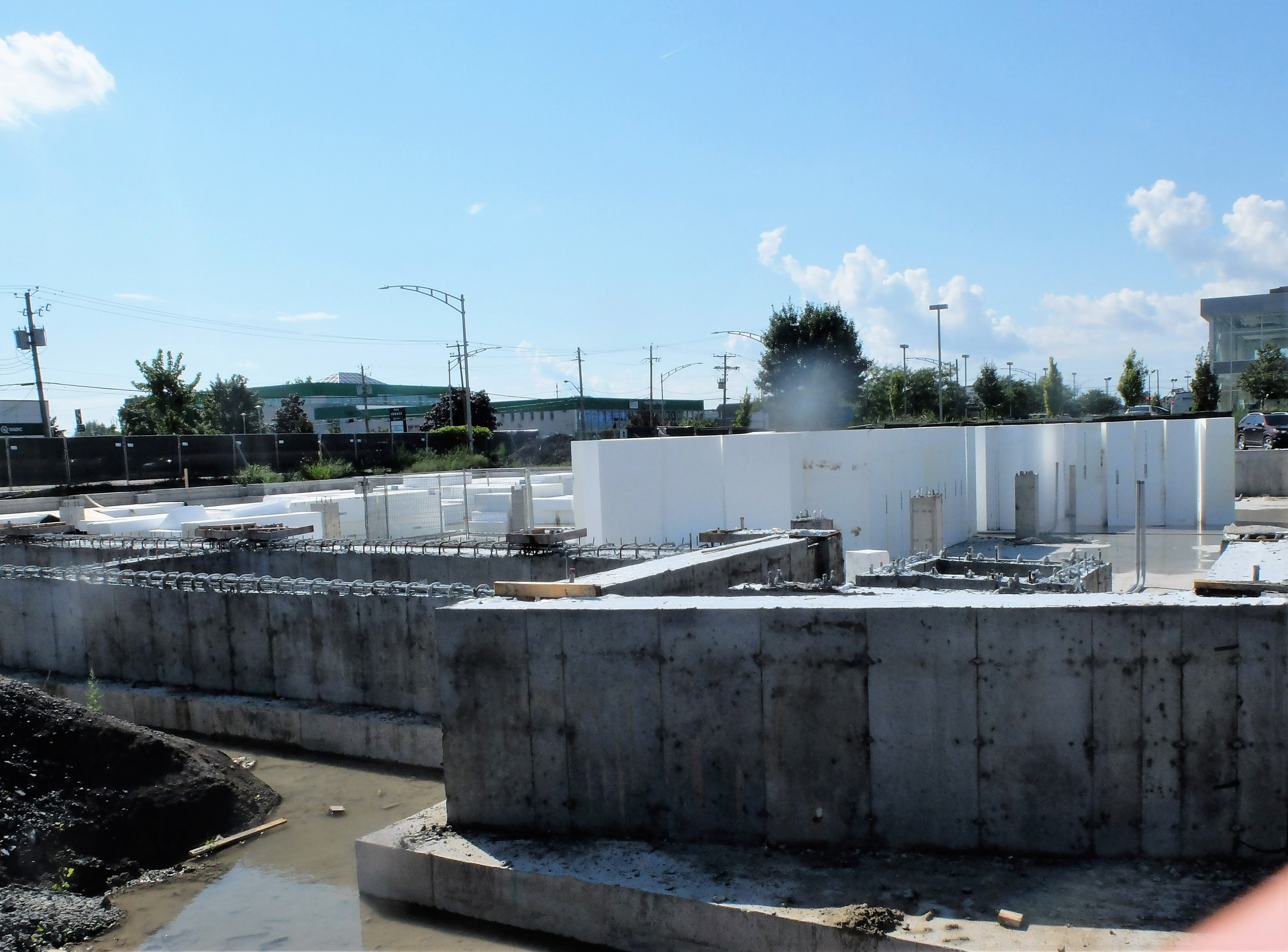 Nouvelle caserne 44 à Brossard : des ennuis avec les fondations