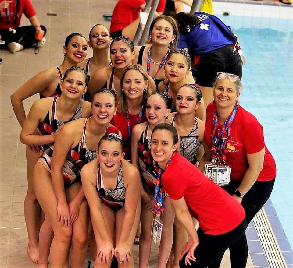 Jeux du Québec : Club Brossard Synchro se couvre d’or!