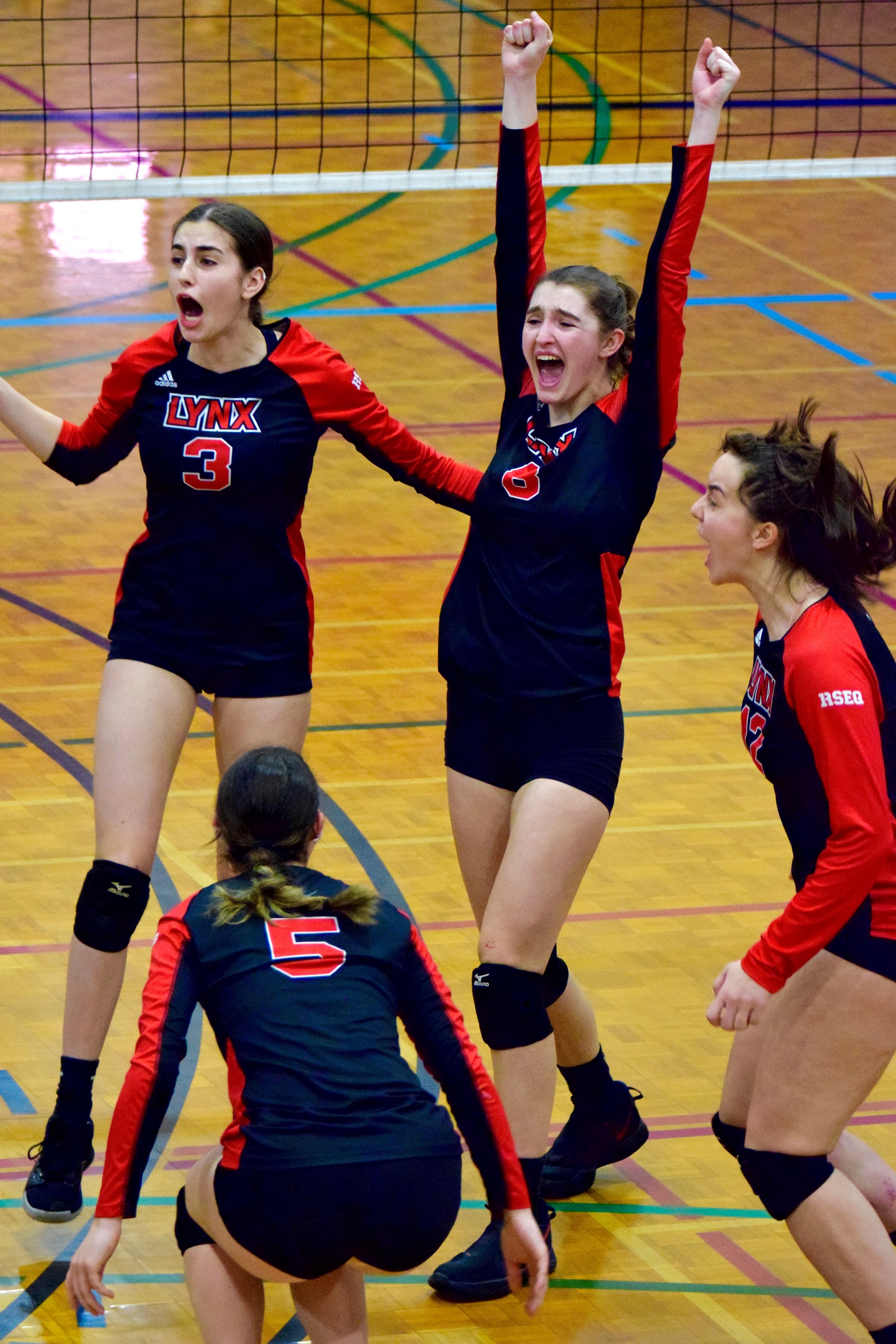 Des anciennes volleyeuses de JDLM aux Jeux du Canada