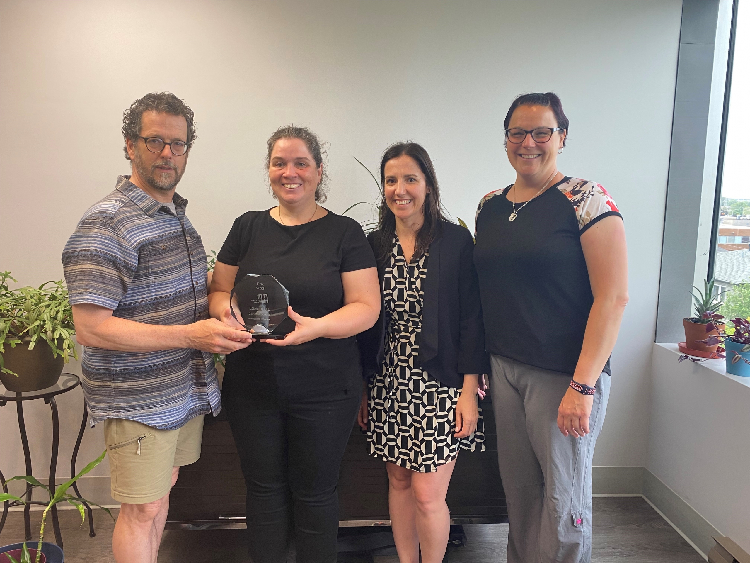 Longueuil remporte un prix pour ses Cartes à bouger