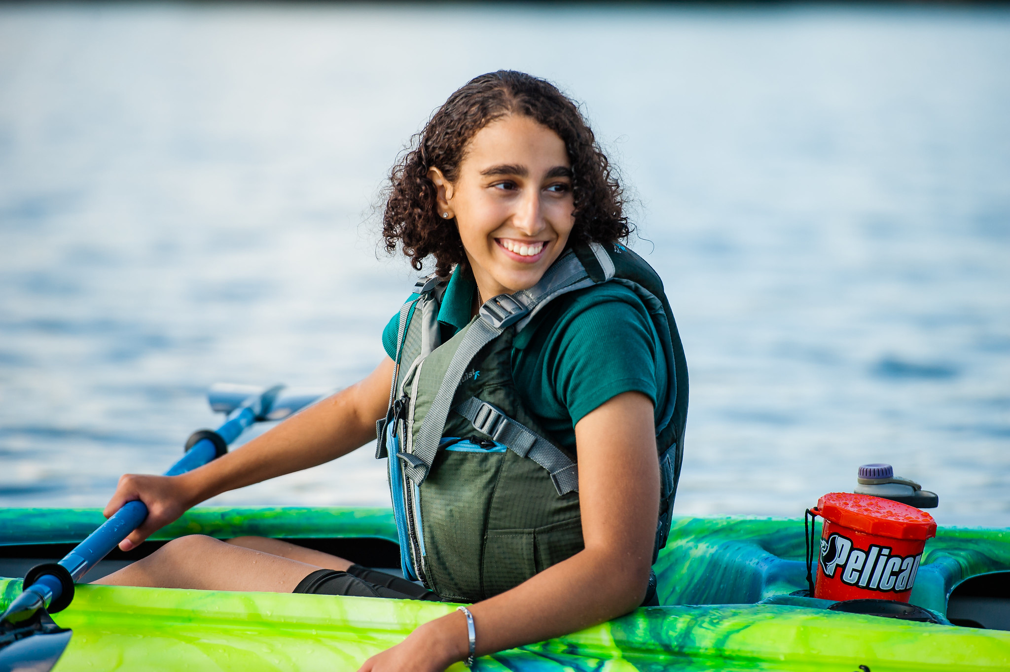 Une Longueuilloise pagaie et amasse 6 500 $ pour lutter contre le cancer