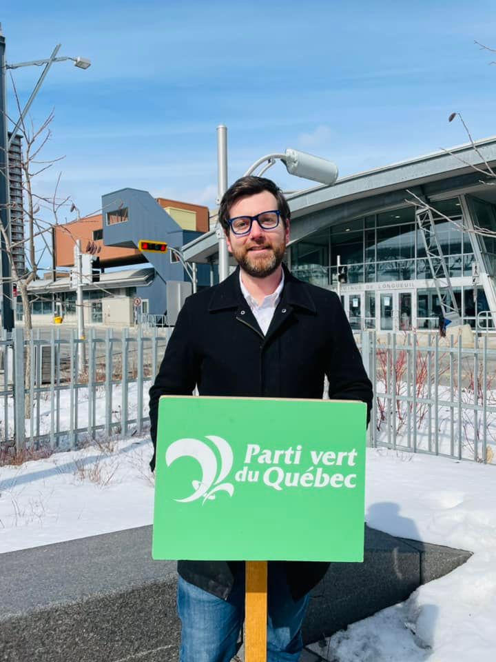 Le chef du Parti vert se présente au pied levé dans Marie-Victorin