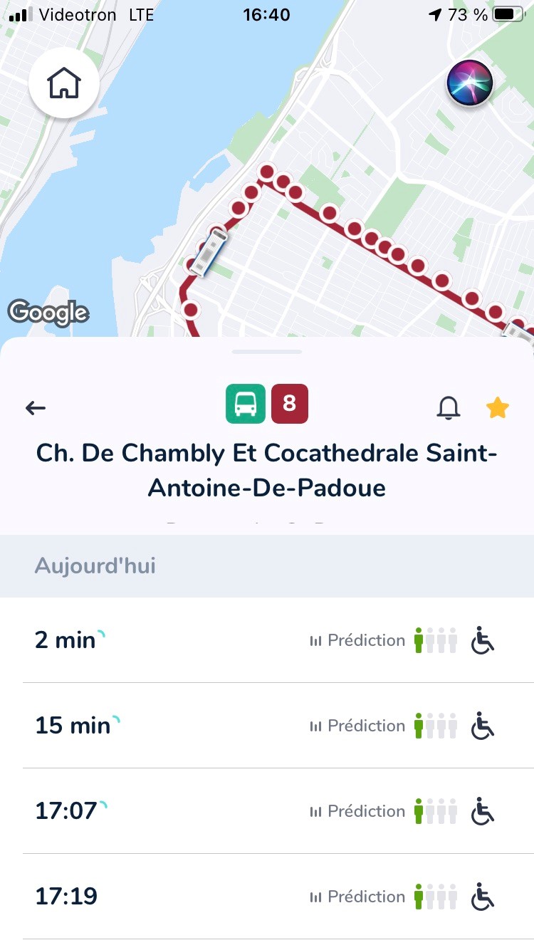 RTL : les usagers peuvent d&eacute;sormais planifier leurs d&eacute;placements en fonction de l&rsquo;achalandage