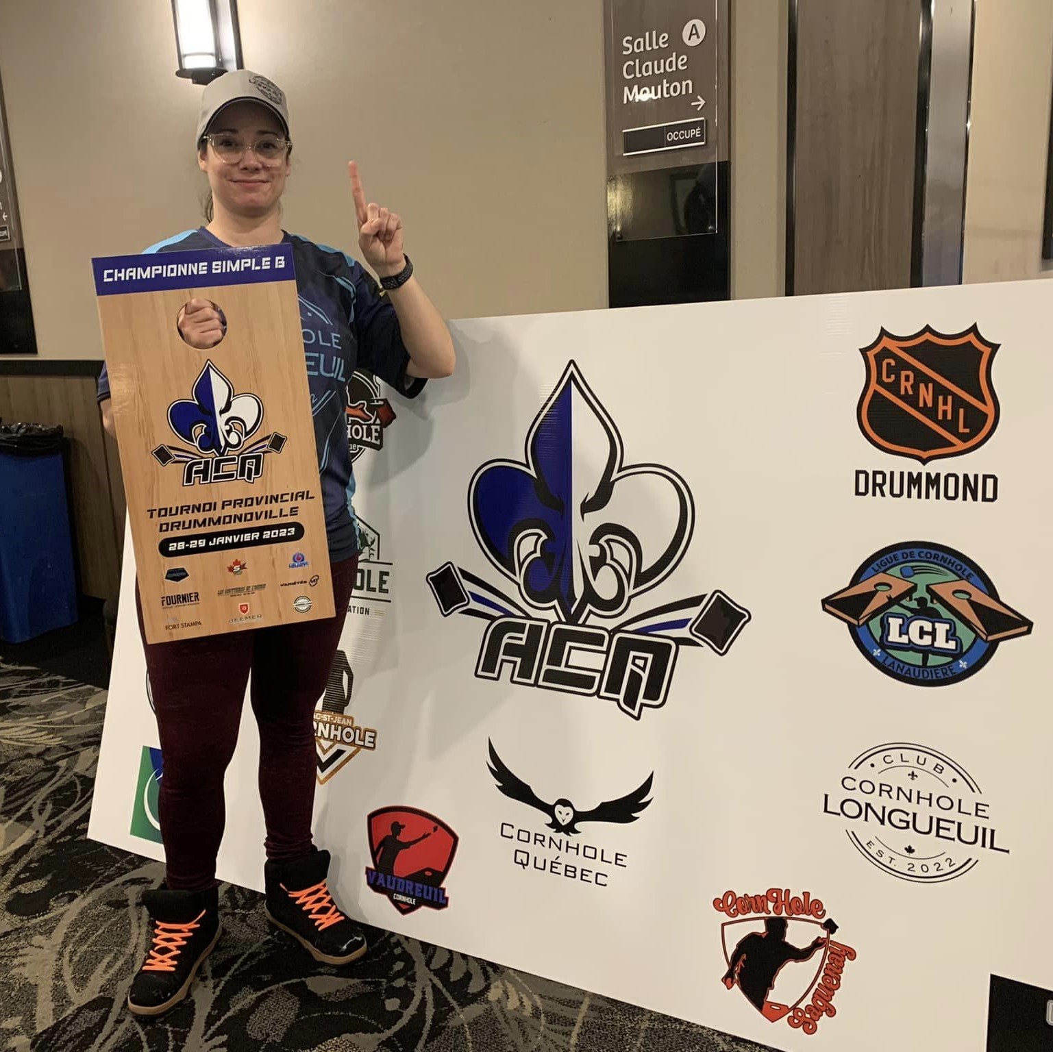 De belles performances de Cornhole Longueuil au tournoi provincial