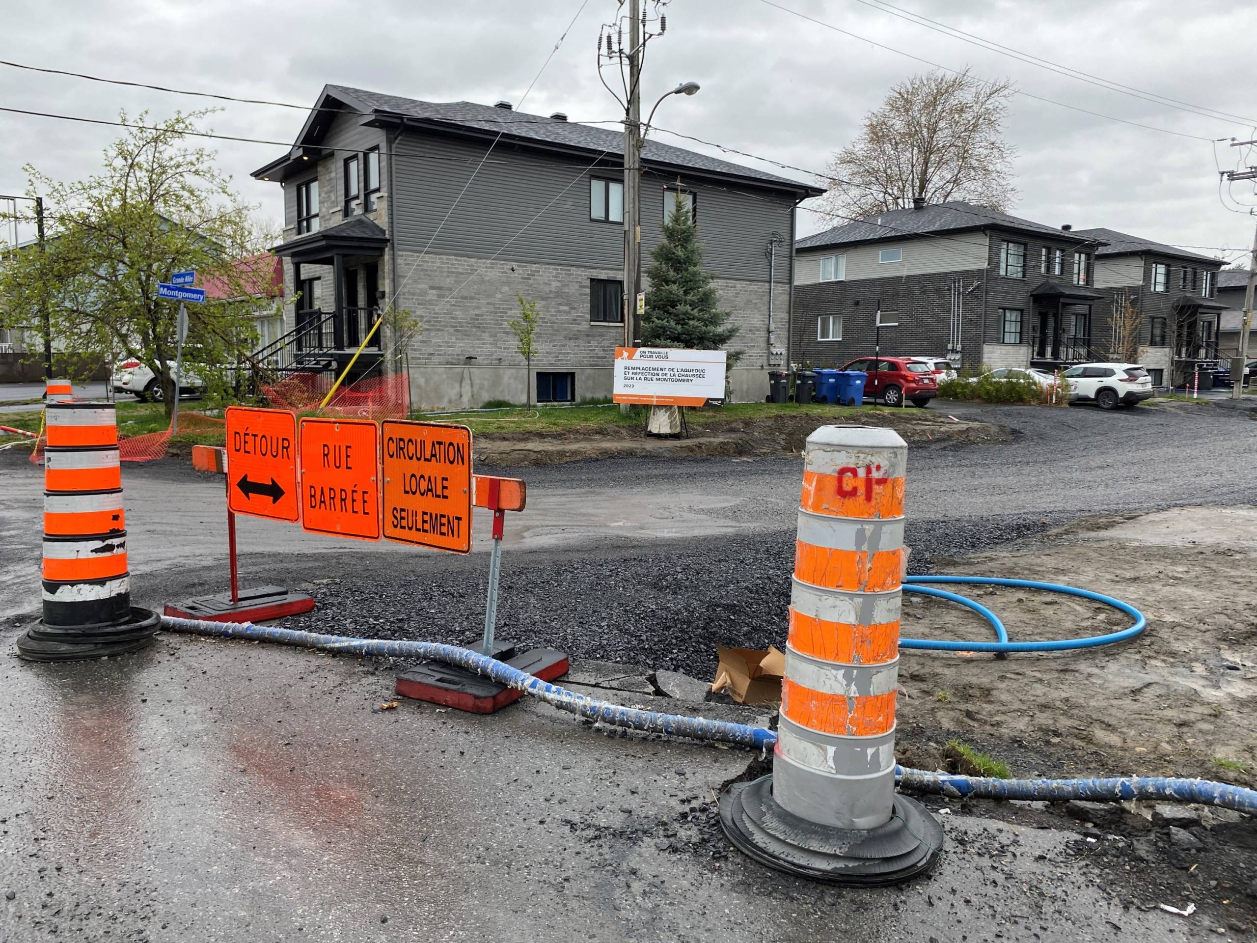 La CNESST visite un chantier de Saint-Hubert