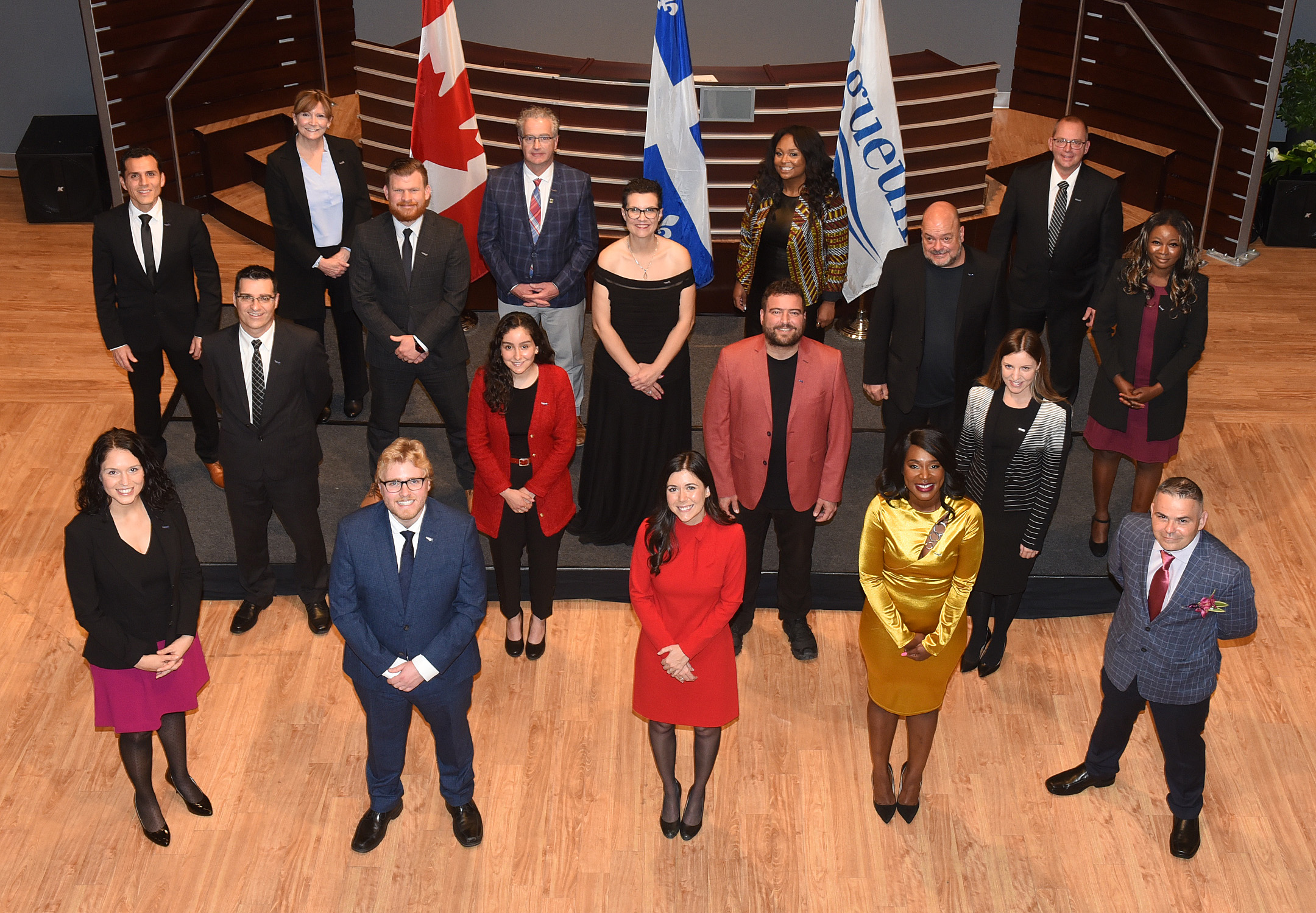 Catherine Fournier présente son comité exécutif