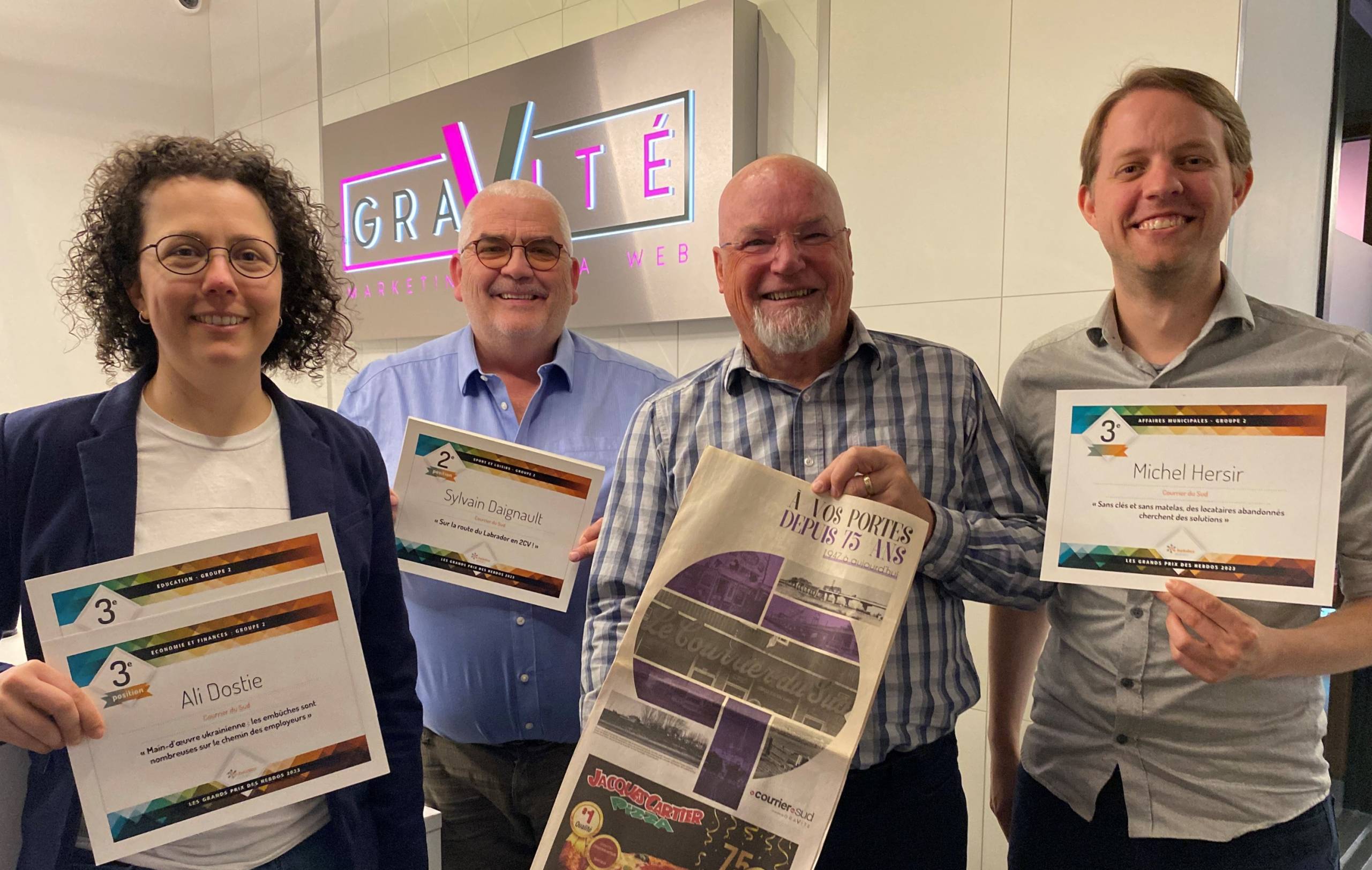 Le Courrier du Sud brille aux Grands prix des hebdos
