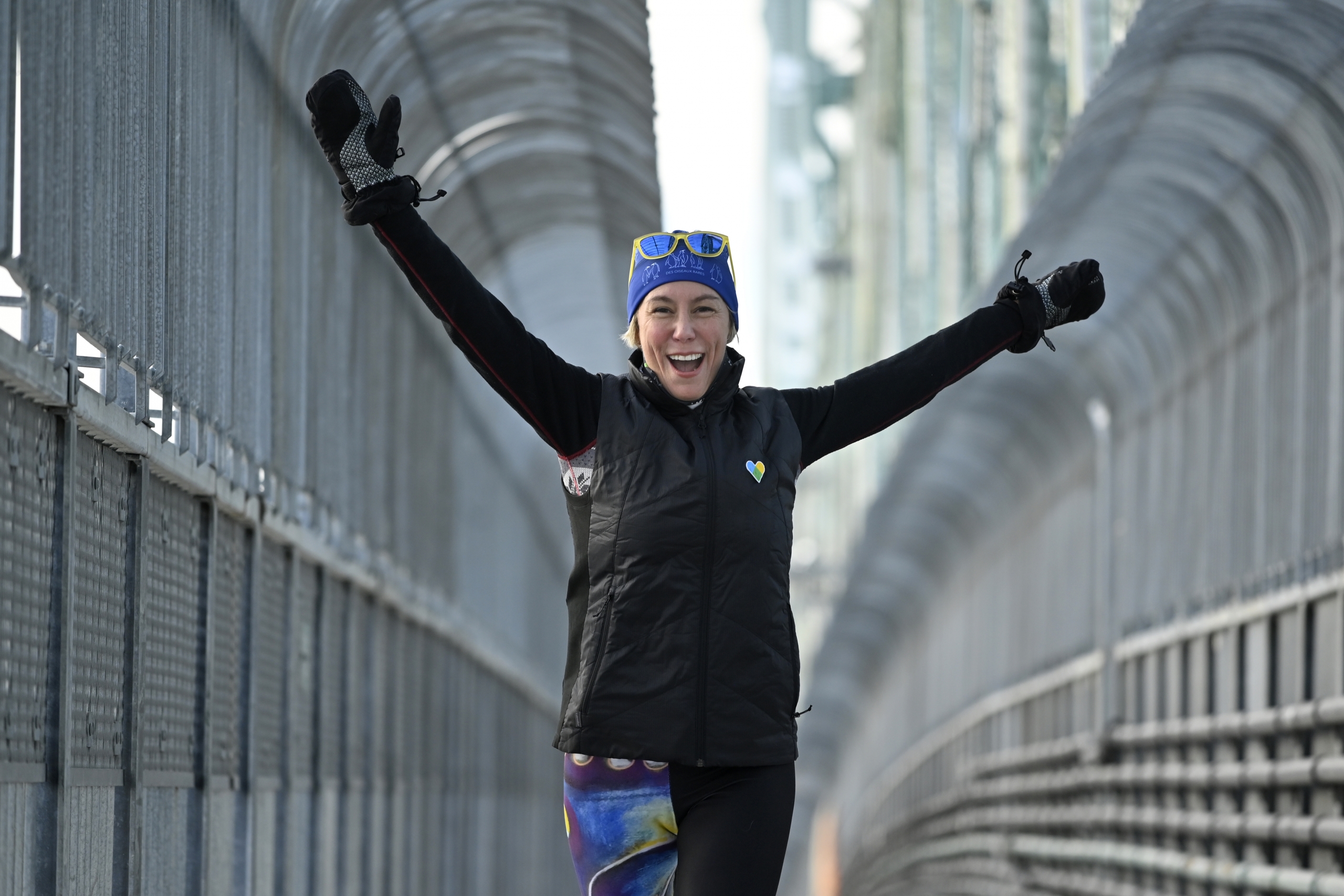 Objectif atteint pour la coureuse Anne-Marie Lefebvre