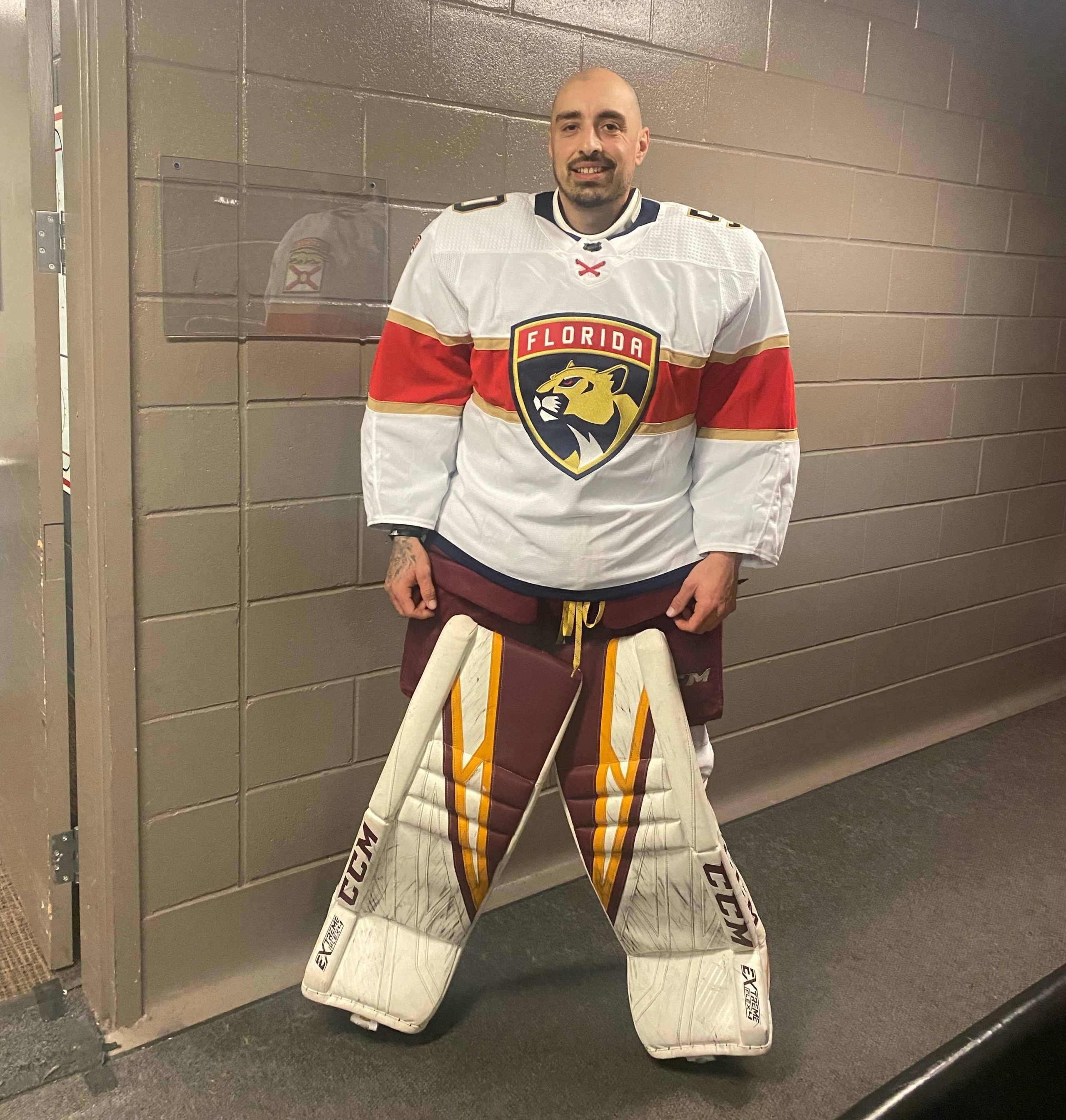 Un résident de la Rive-Sud dans l’uniforme des Panthers