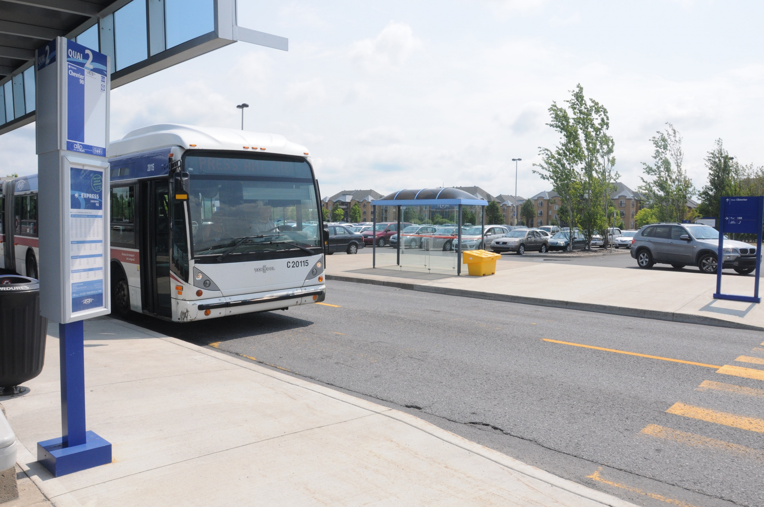 Quatre nouvelles lignes d’autobus pendant les travaux dans le tunnel Louis-Hippolyte-La Fontaine