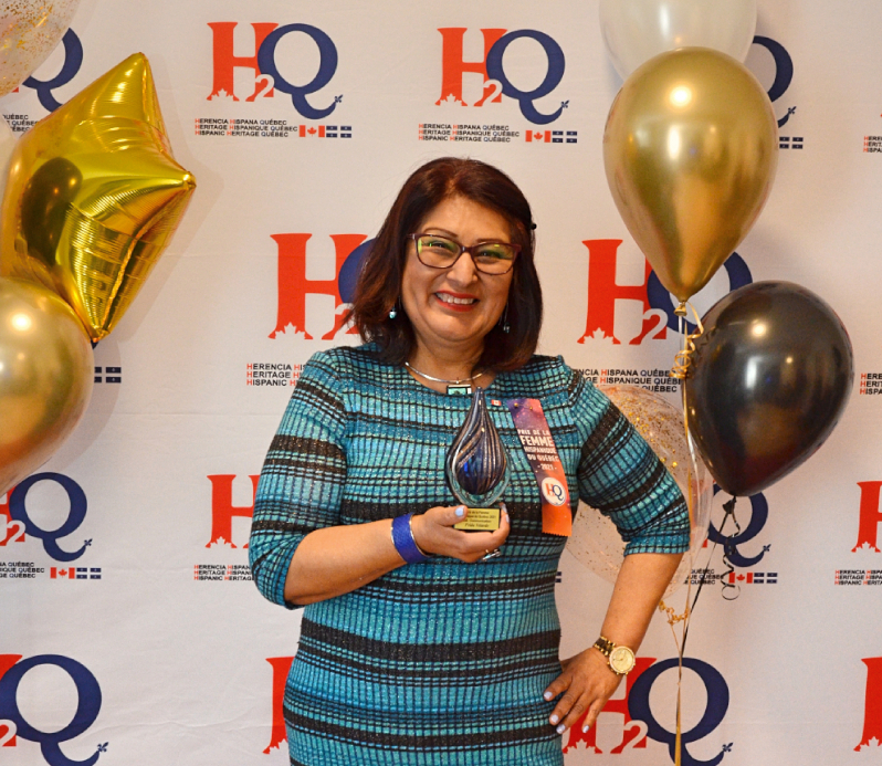 Une journaliste brossardoise remporte le Prix de la Femme hispanique 2021