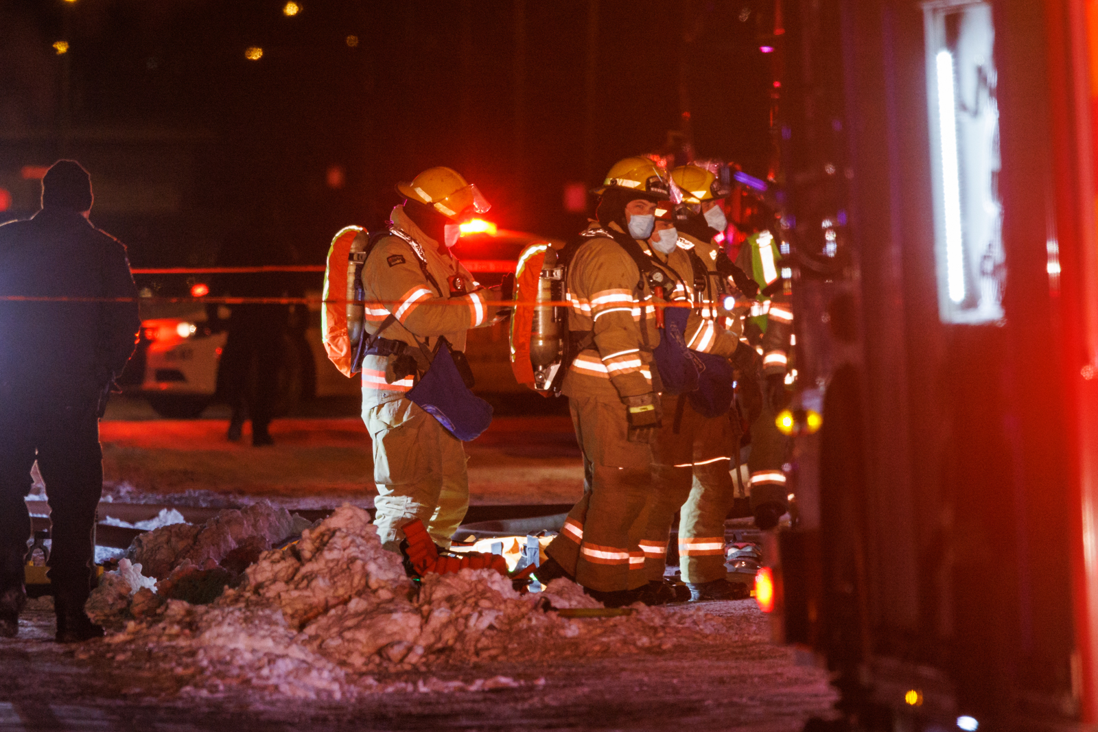 Incendie dans un immeuble de 24 logements