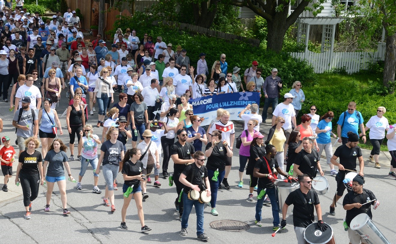 La Marche pour l’Alzheimer de la Rive-Sud a dépassé son objectif