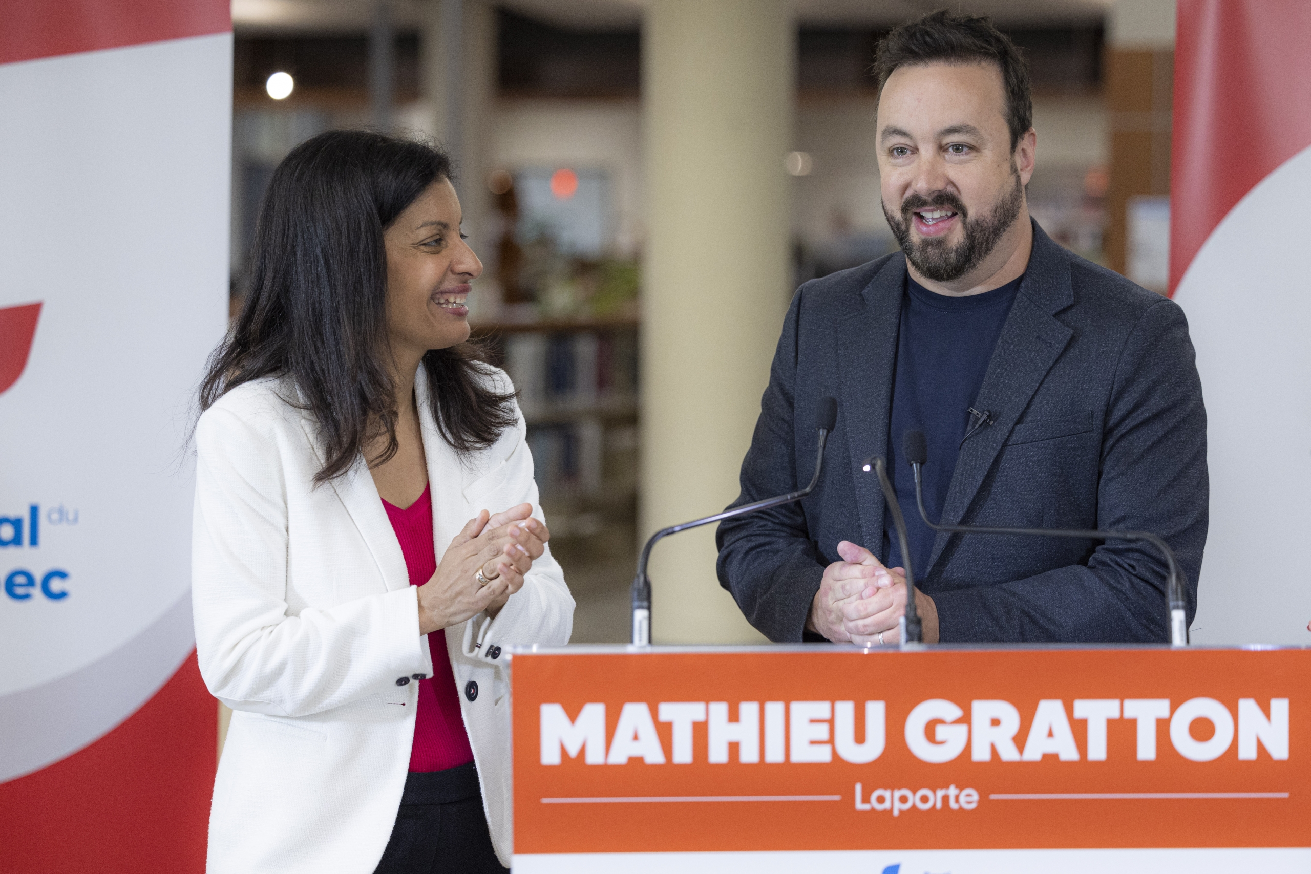 Mathieu Gratton souligne ses engagements locaux dans Laporte