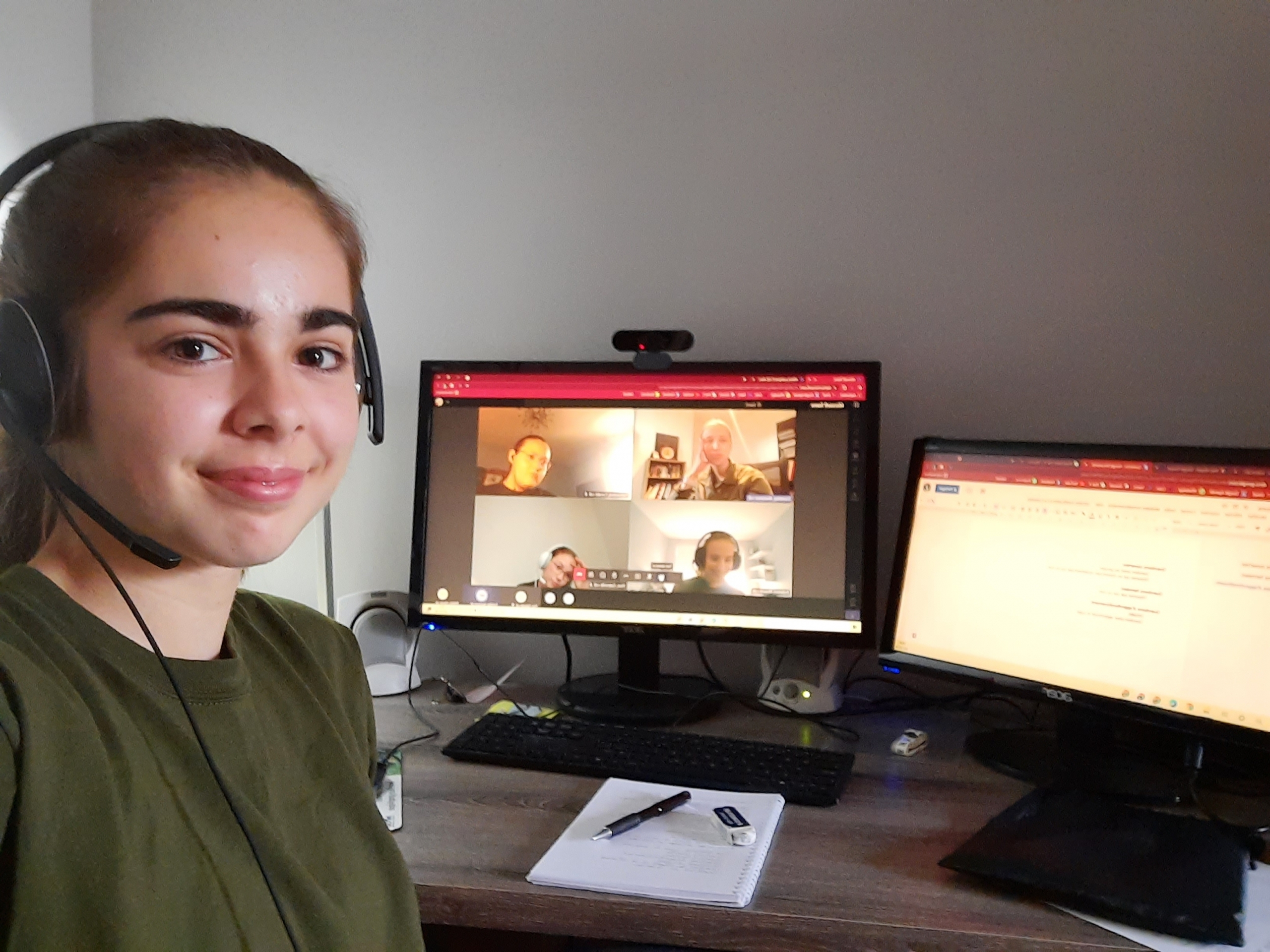 Une cadette de Saint-Hubert se développe comme instructeur