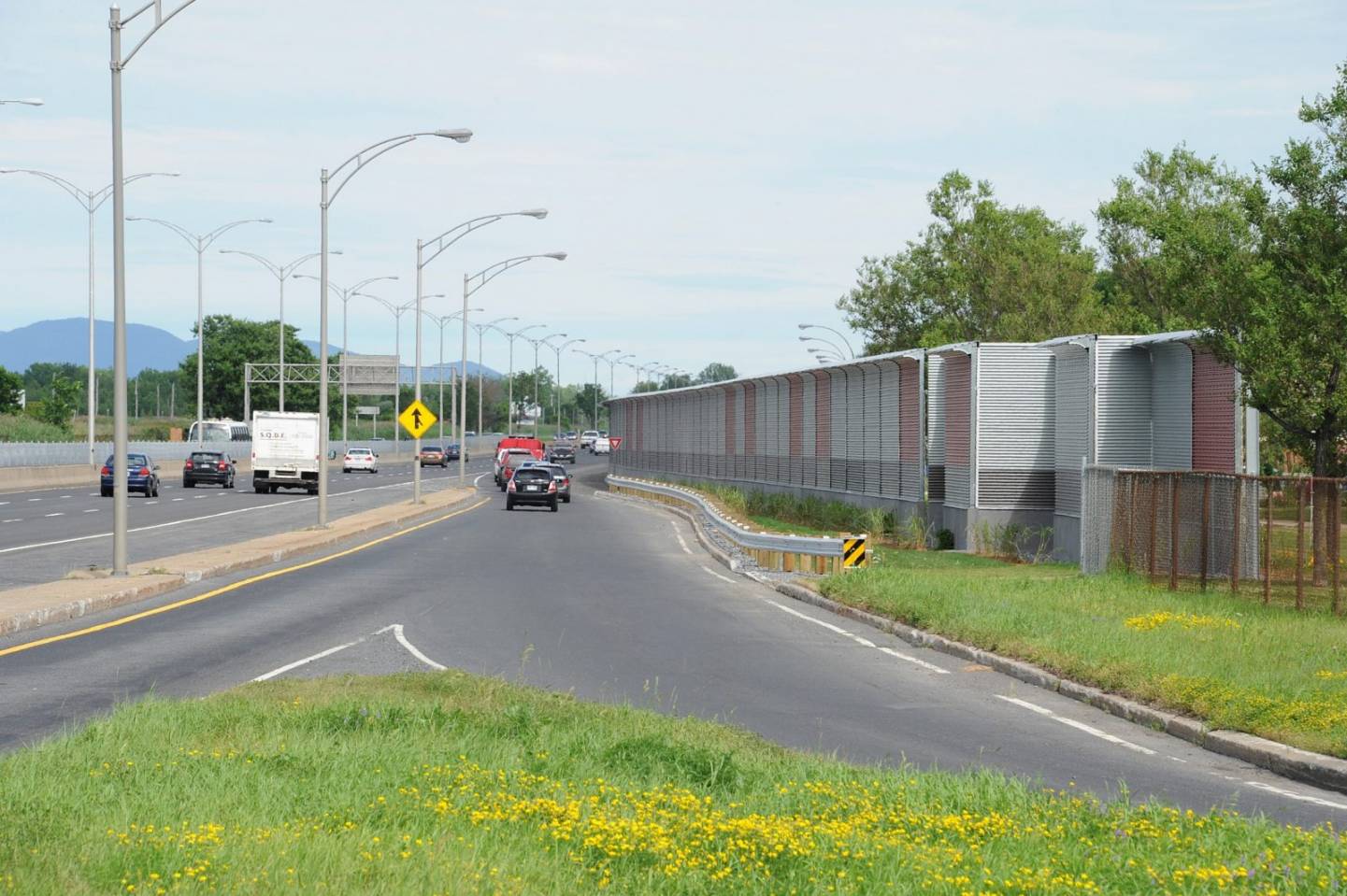 Route 116 : le mur antibruit « n’est pas annulé, mais il est sur pause pour l’instant »