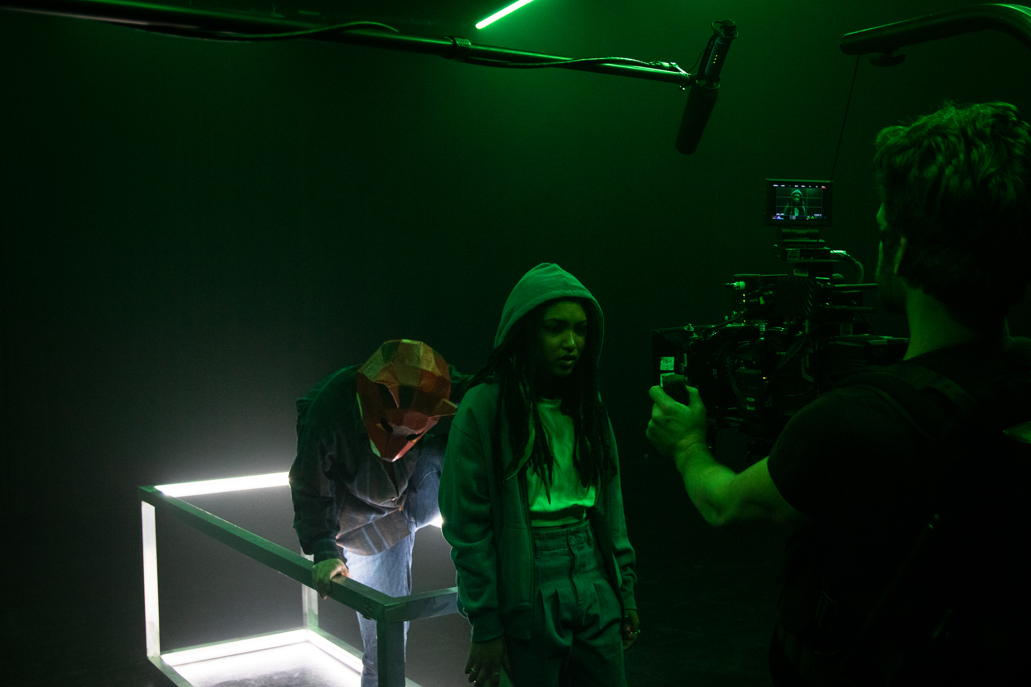 Dans les coulisses du tournage de Pandore : une scène, un plan-séquence, 47 minutes