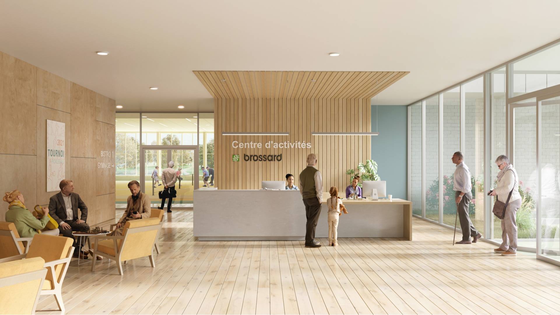 Centre multigénérationnel de Brossard : deux entreprises qualifiées pour sa conception et construction