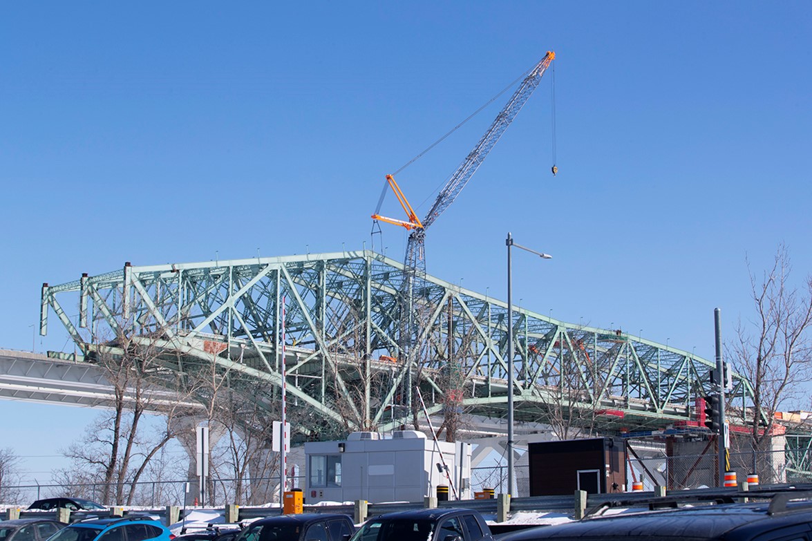 5000 tonnes d&rsquo;acier à déconstruire de l’ancien pont Champlain