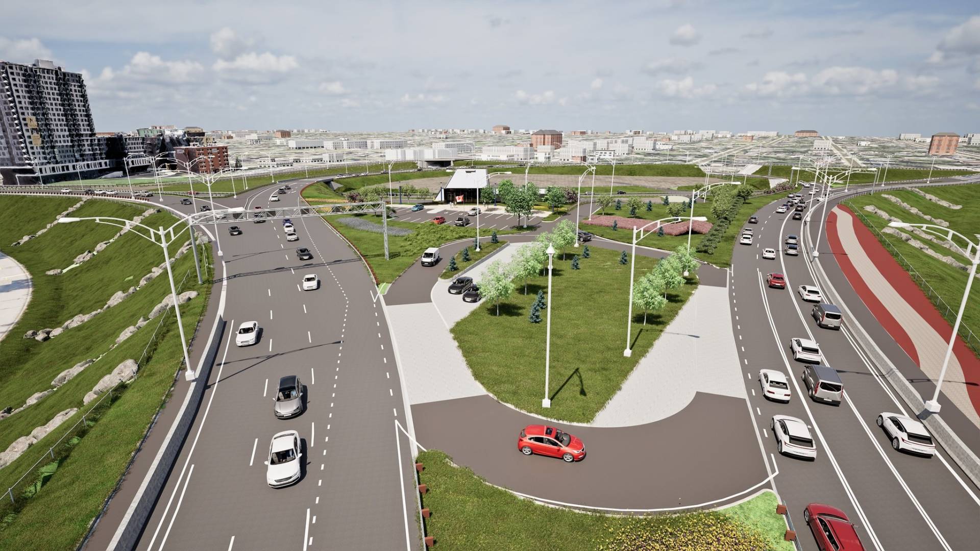 Un nouveau centre d’entretien au pied du pont Jacques-Cartier