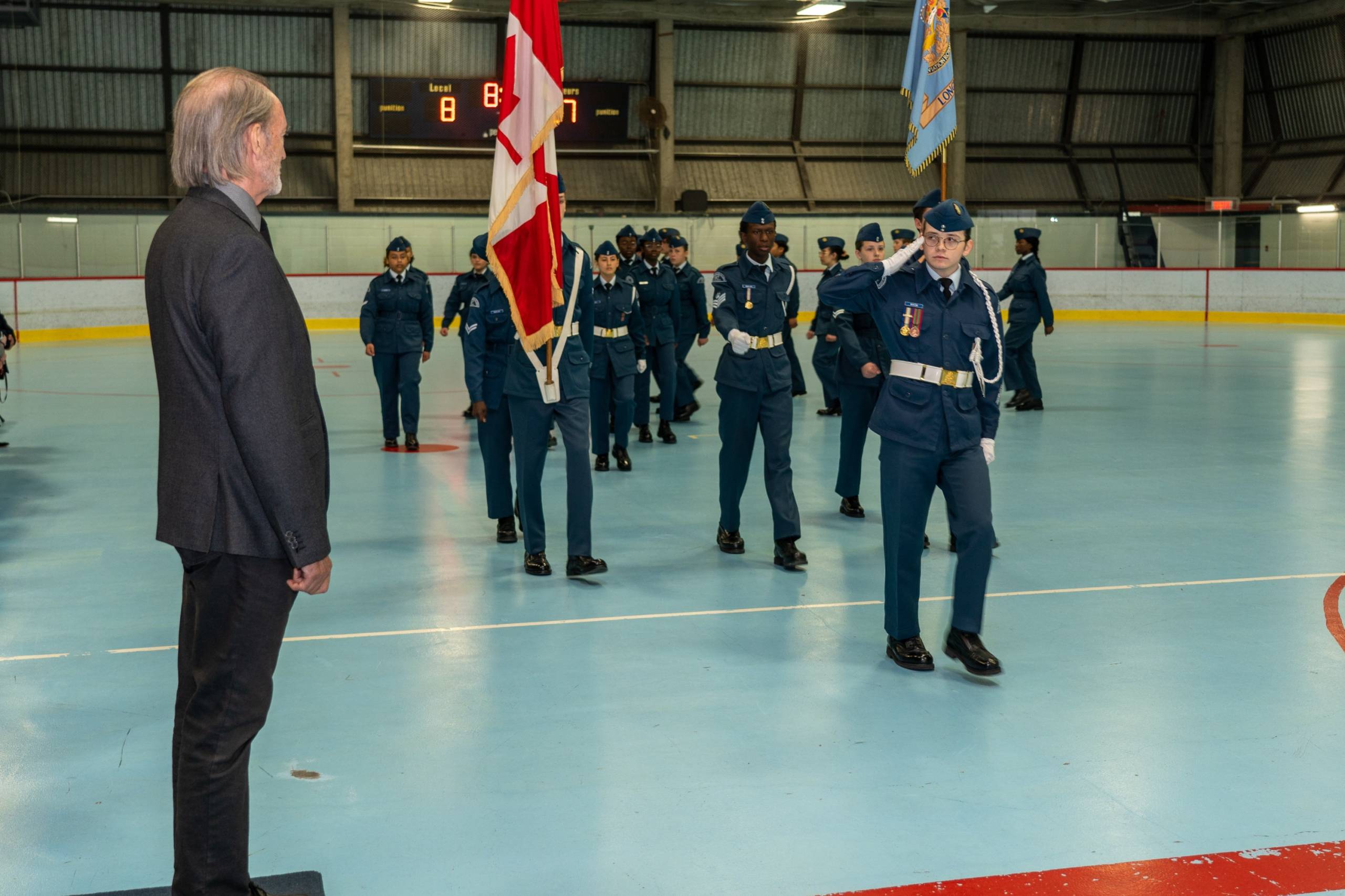 50 ans des cadets de l’air 827 de Longueuil : le commandant Piché est de la fête