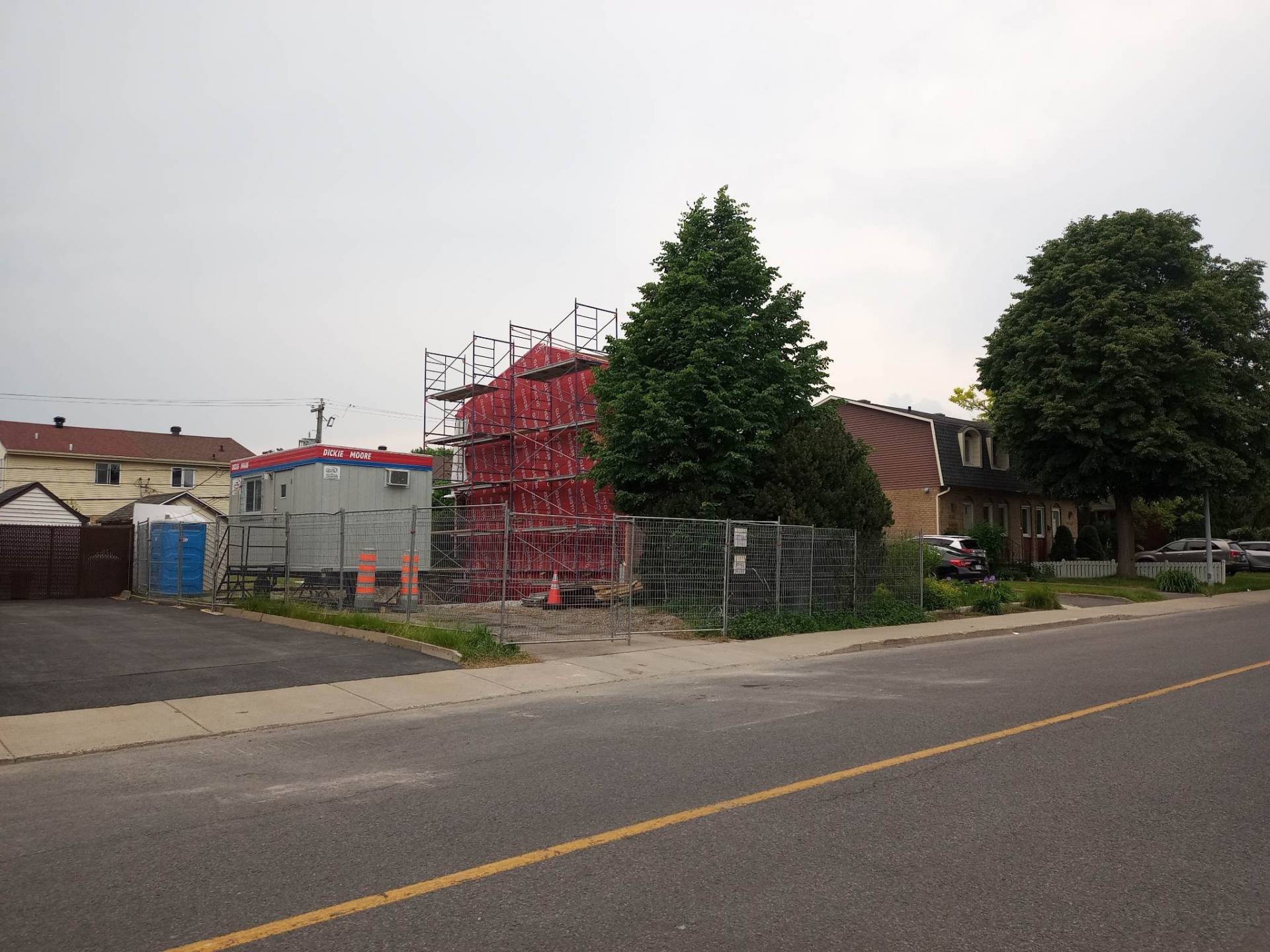 Brossard : le 5585, avenue Tisserand disparu du paysage