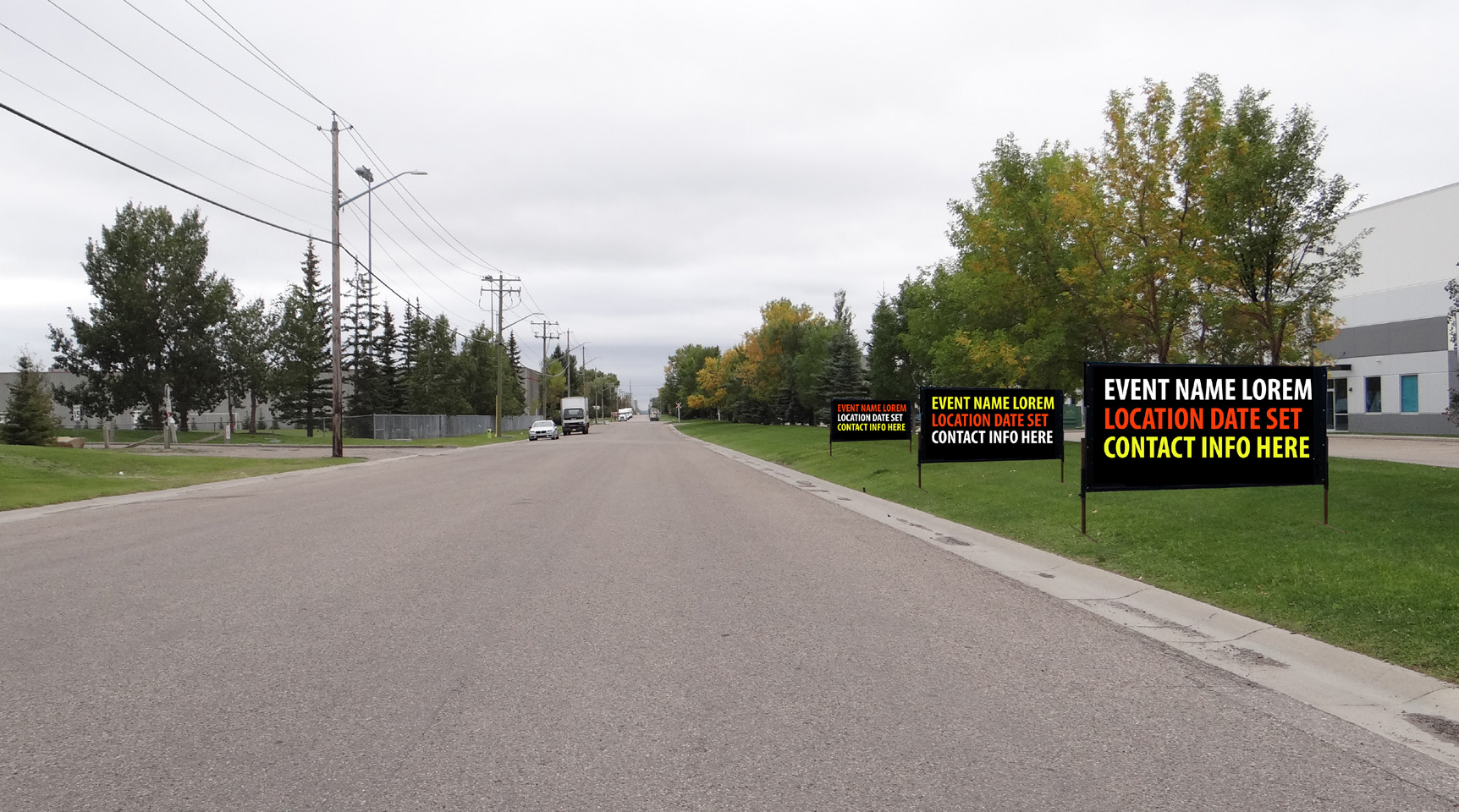 Temporary Signs Review Engage