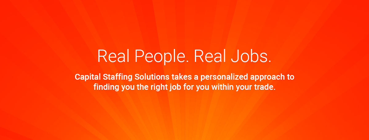 Capital Staffing Solutions header background