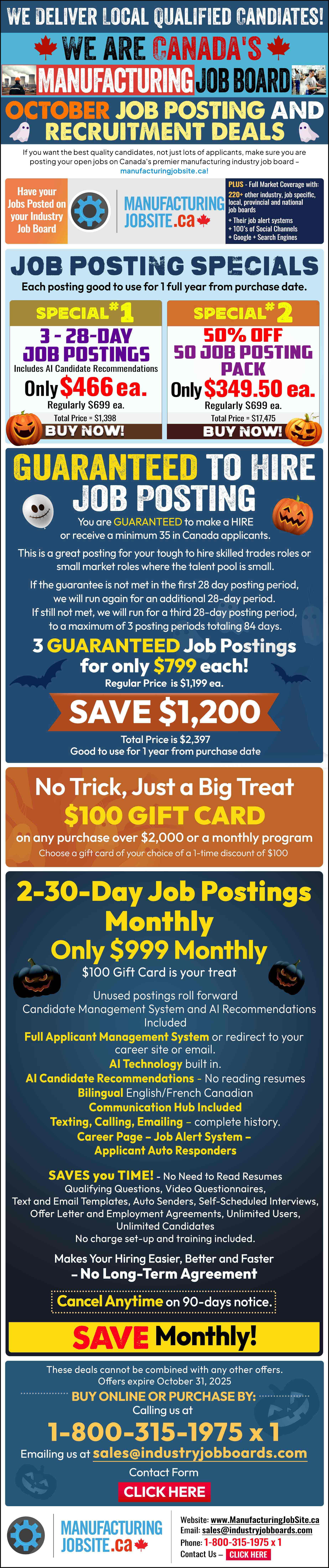 Current AgriFood Promotions