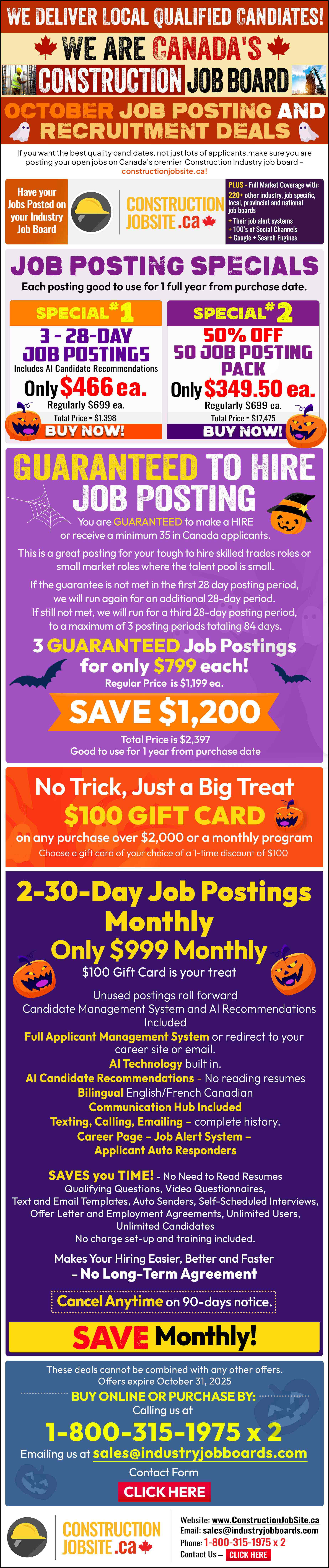 Current AgriFood Promotions