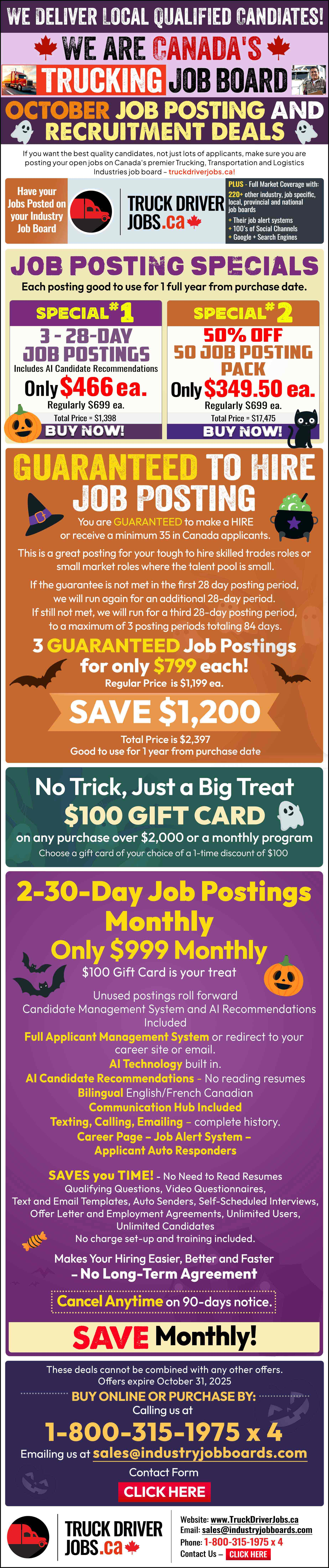 Current AgriFood Promotions