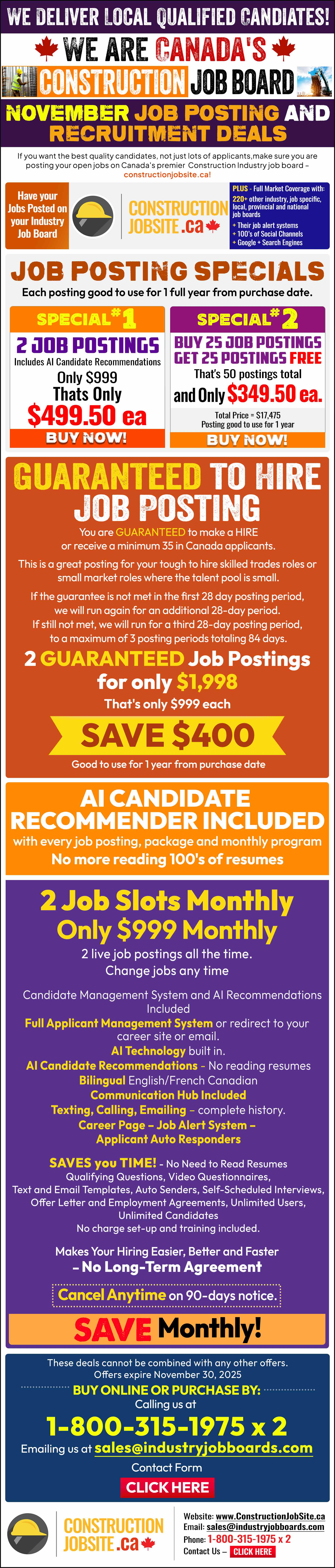 Current AgriFood Promotions