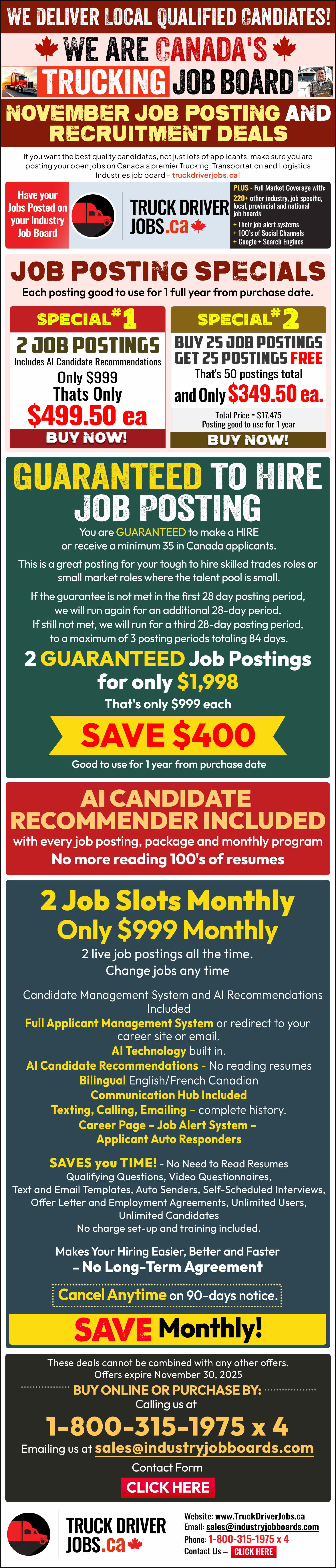 Current AgriFood Promotions