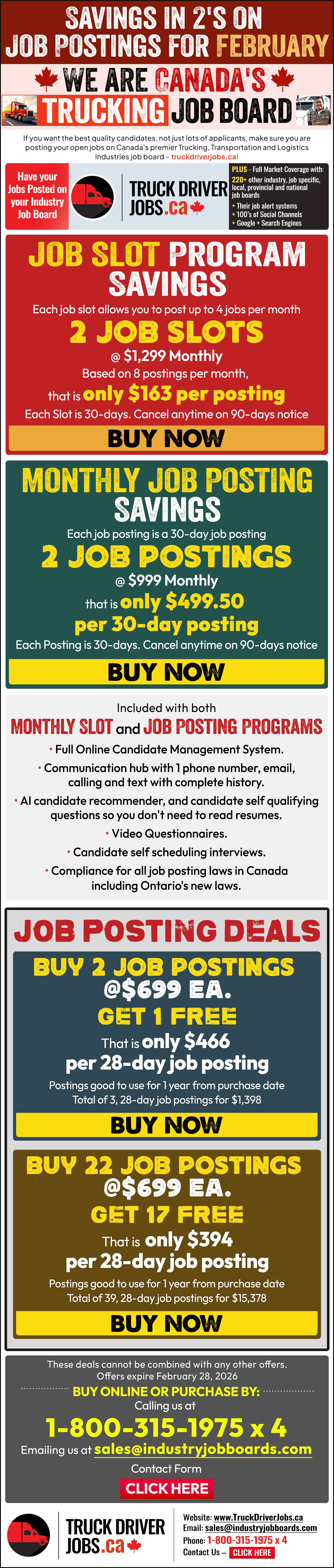 Current AgriFood Promotions