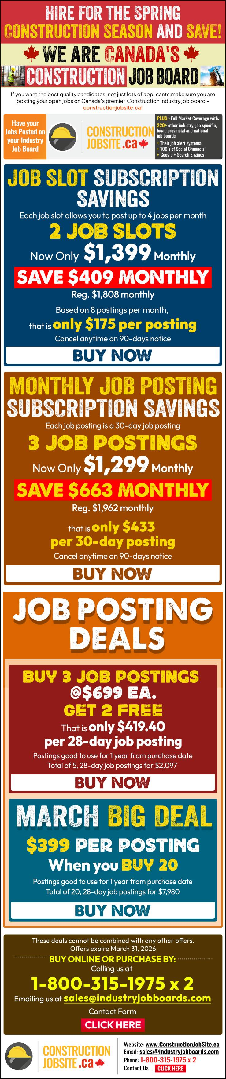 Current AgriFood Promotions